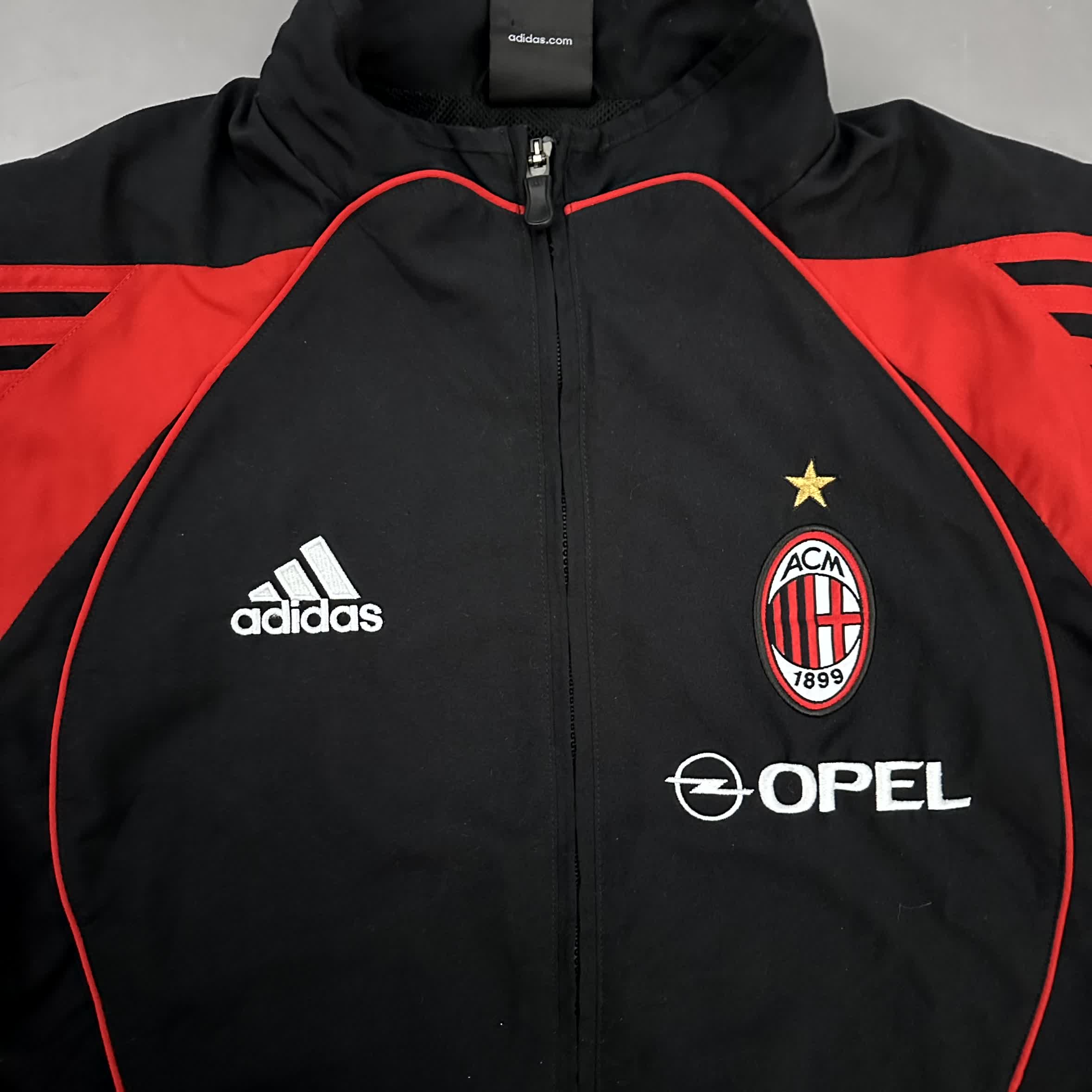 Adidas x AC Mailand Vintage-Jacke 2003/04