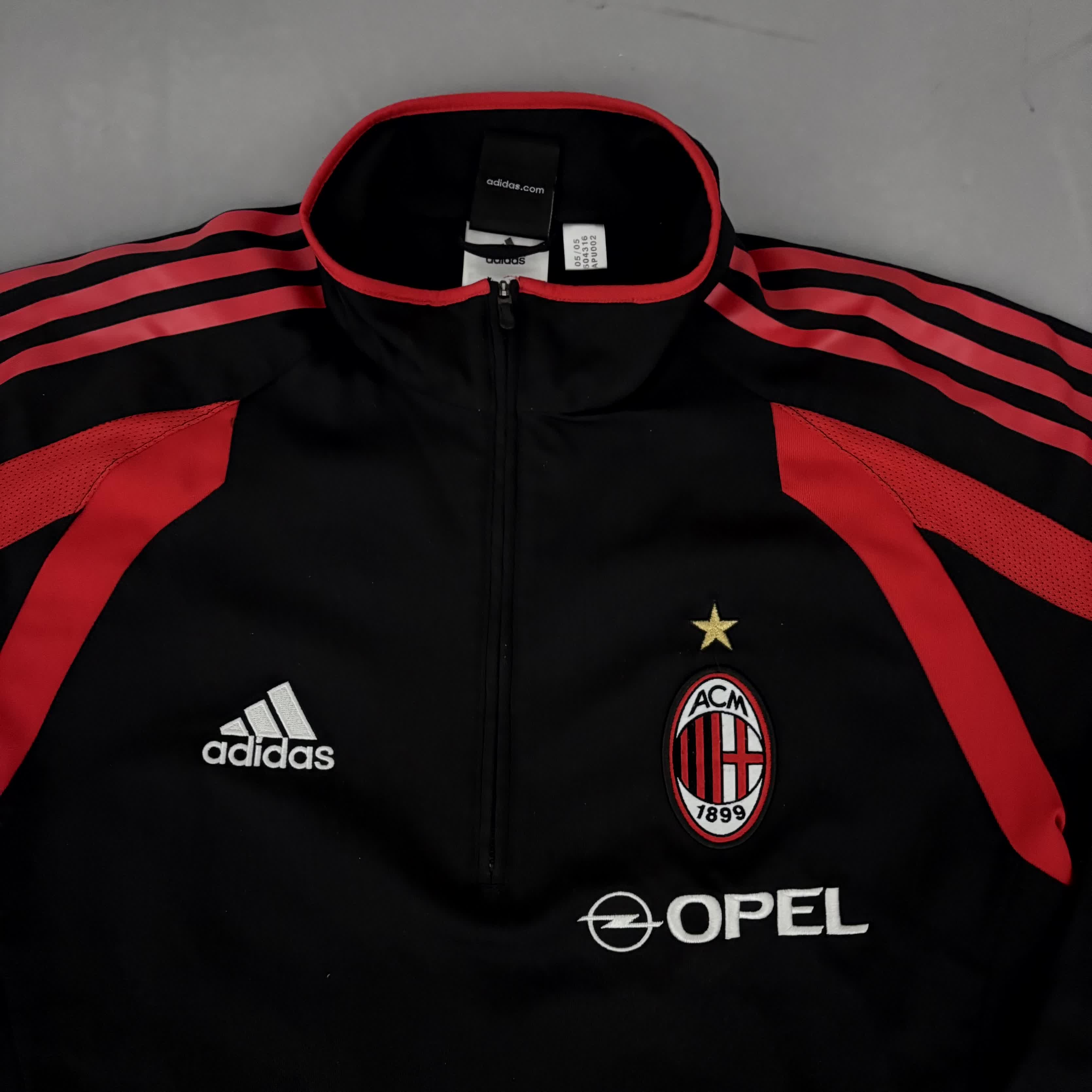 Adidas x AC Mailand Vintage-Jacke 2003/2004