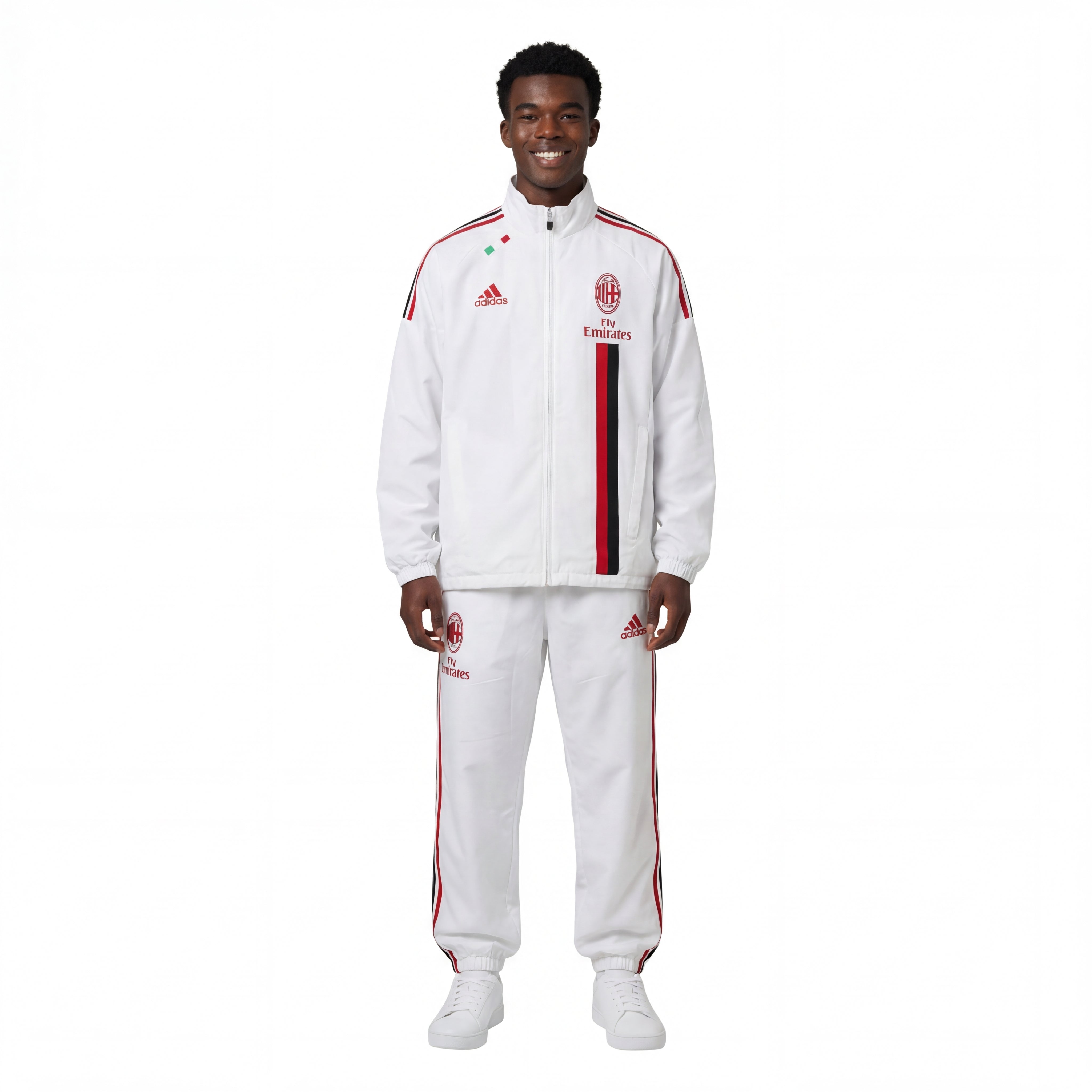Adidas x AC Mailand Vintage-Jacke 2008/09