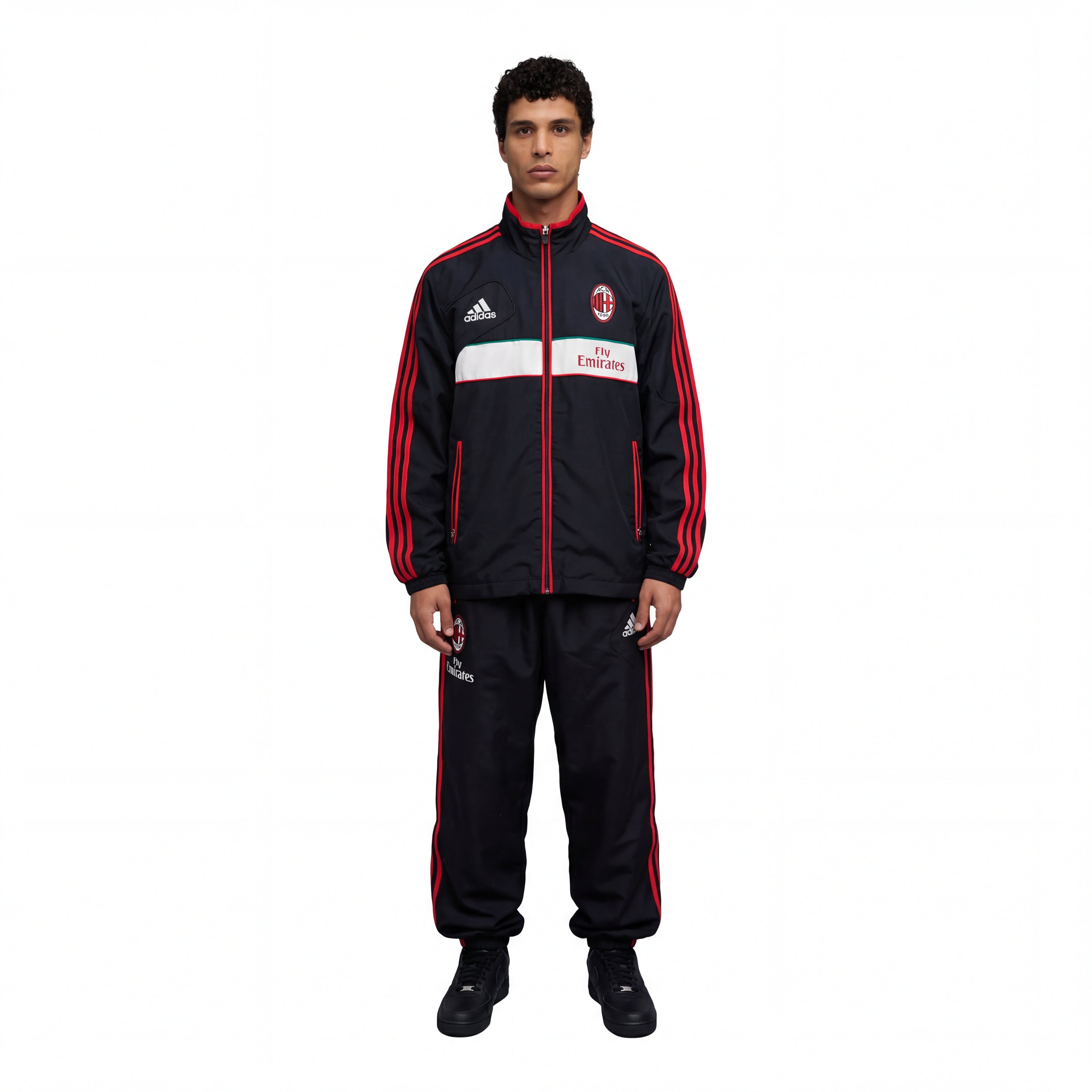 Adidas x AC Mailand Vintage-Jacke 2012/13