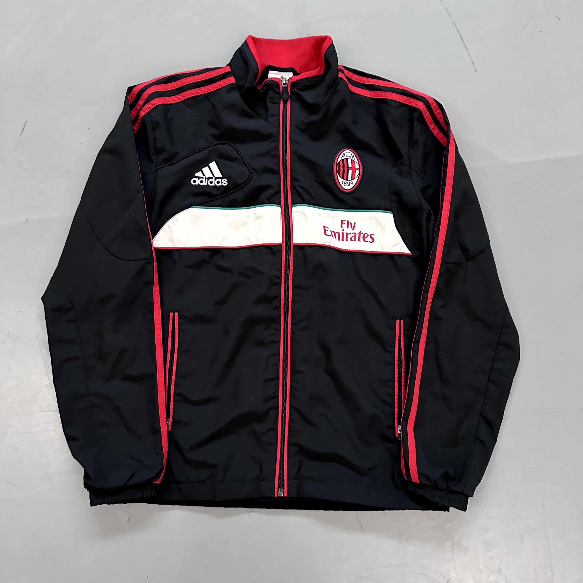 Adidas x AC Mailand Vintage-Jacke 2012/13