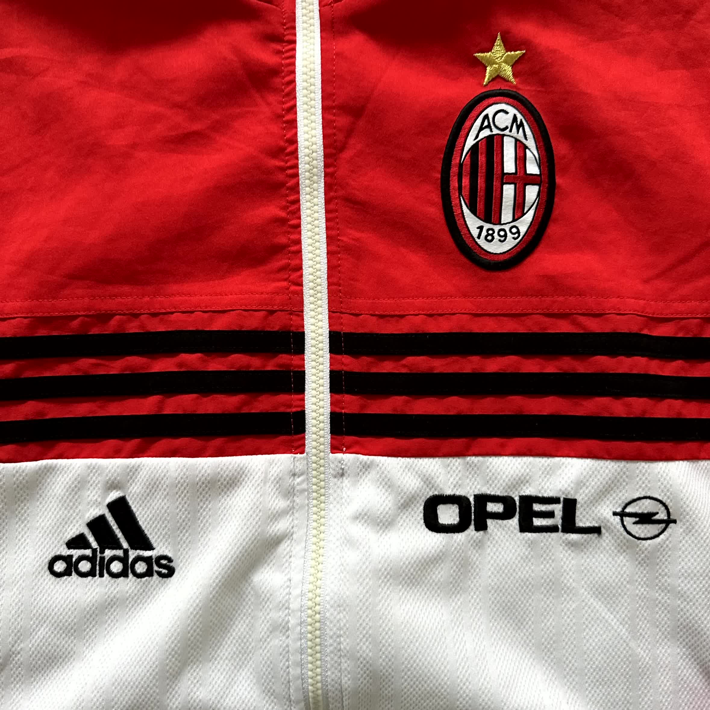 Adidas x AC Mailand Vintage Premium Vintage Jacke 2002/03
