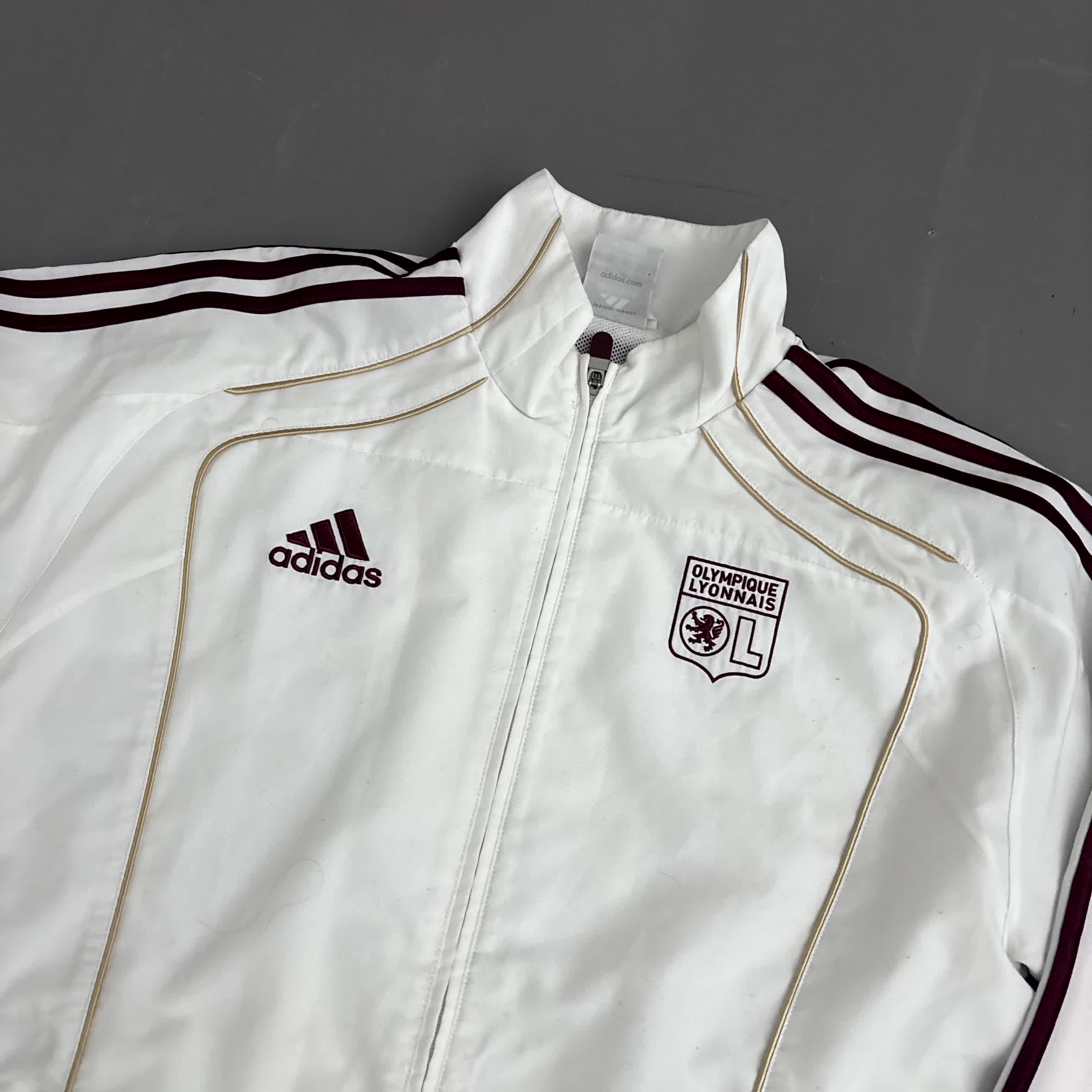 Adidas x Olympique Lyon Vintage Jacke 2007/08
