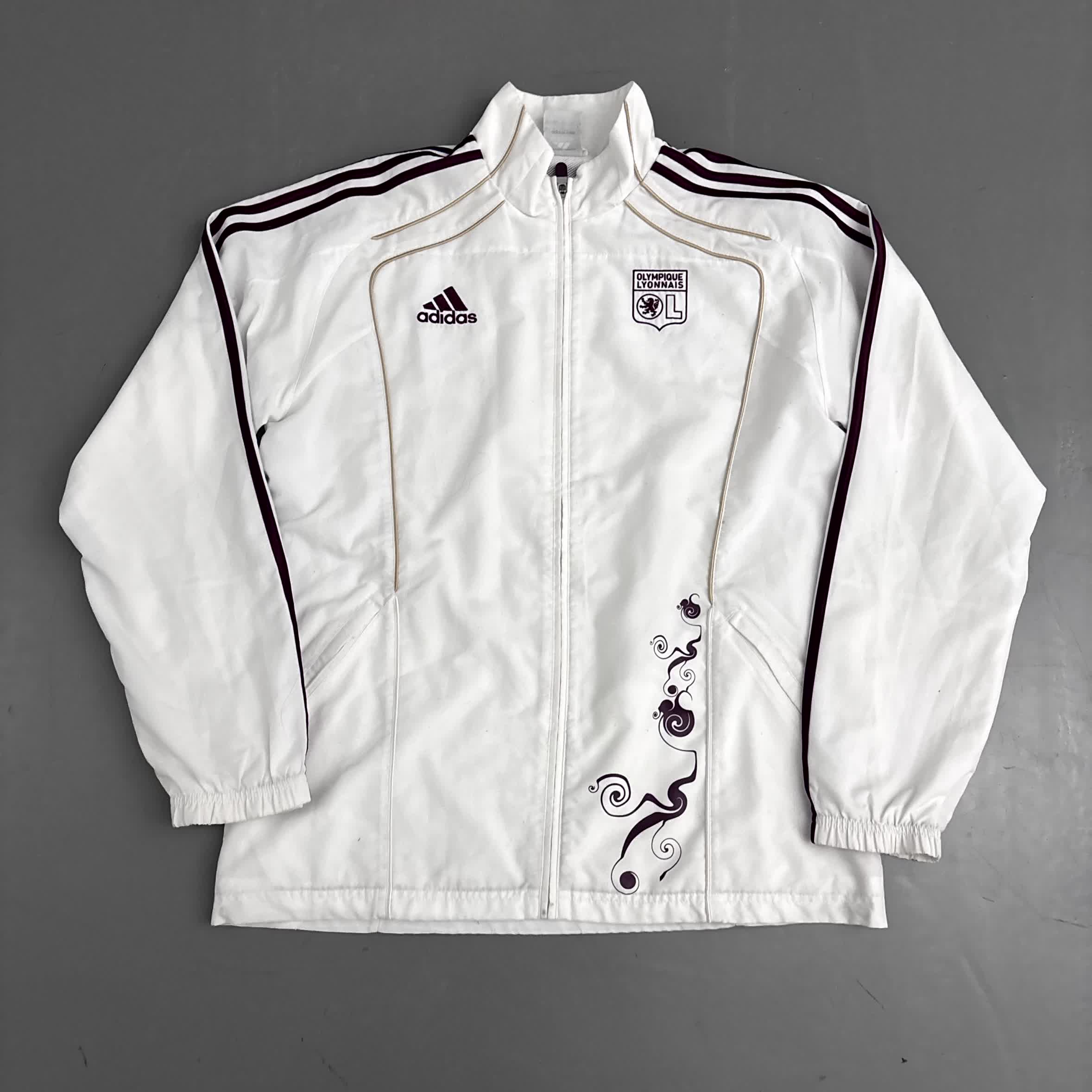 Adidas x Olympique Lyon Vintage Jacke 2007/08