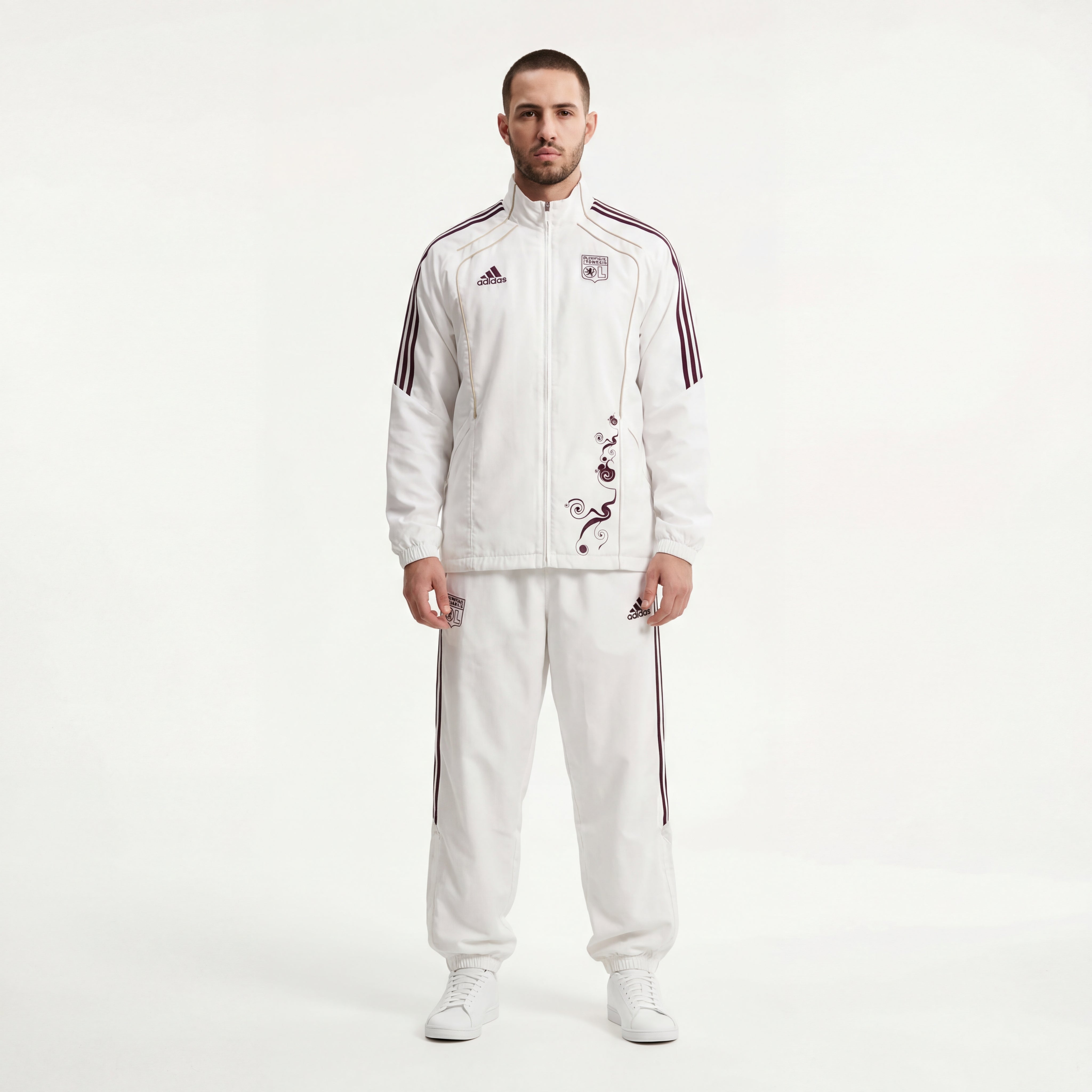 Adidas x Olympique Lyon Vintage Jacke 2007/08