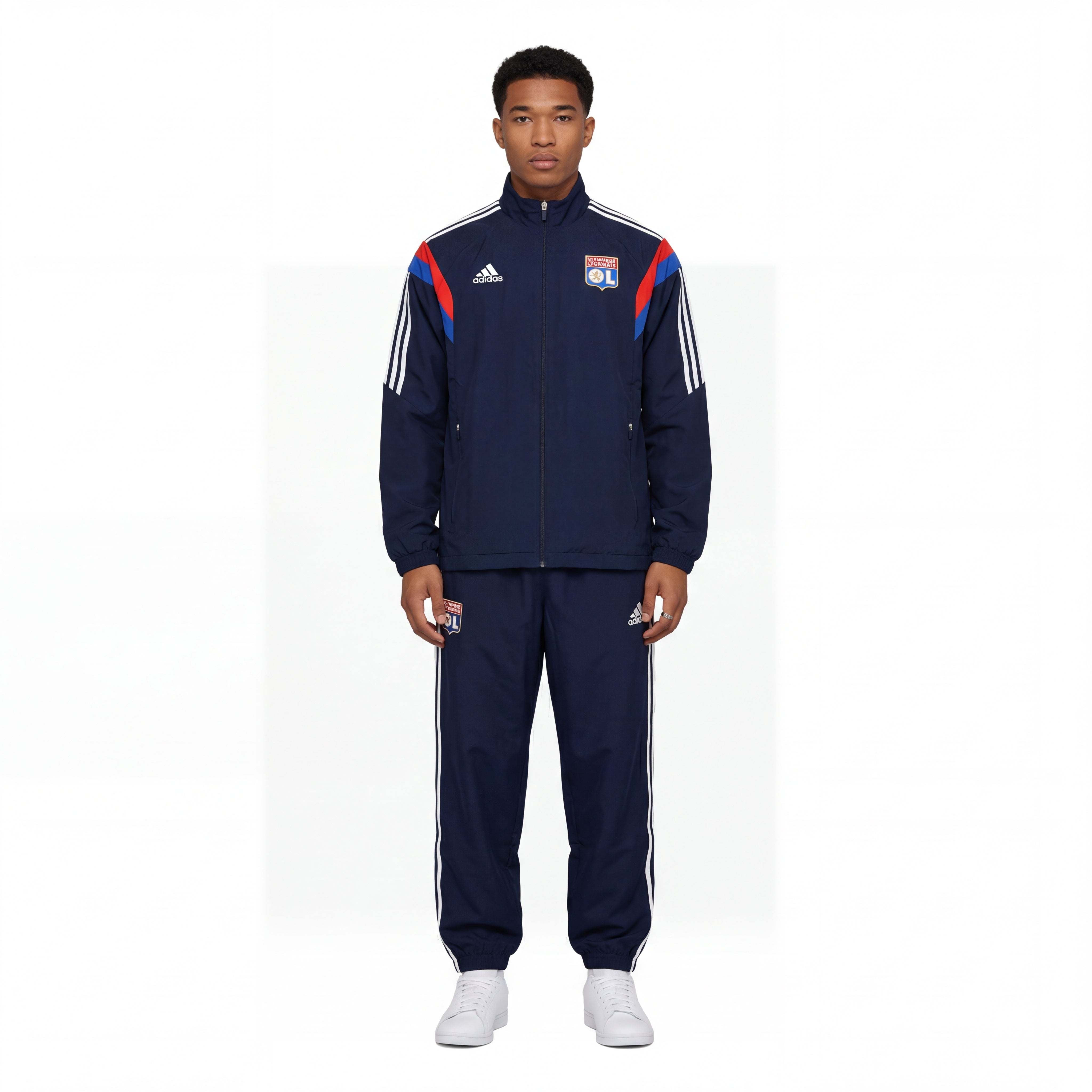 Adidas x Olympique Lyon Vintage Jacke 2014/15