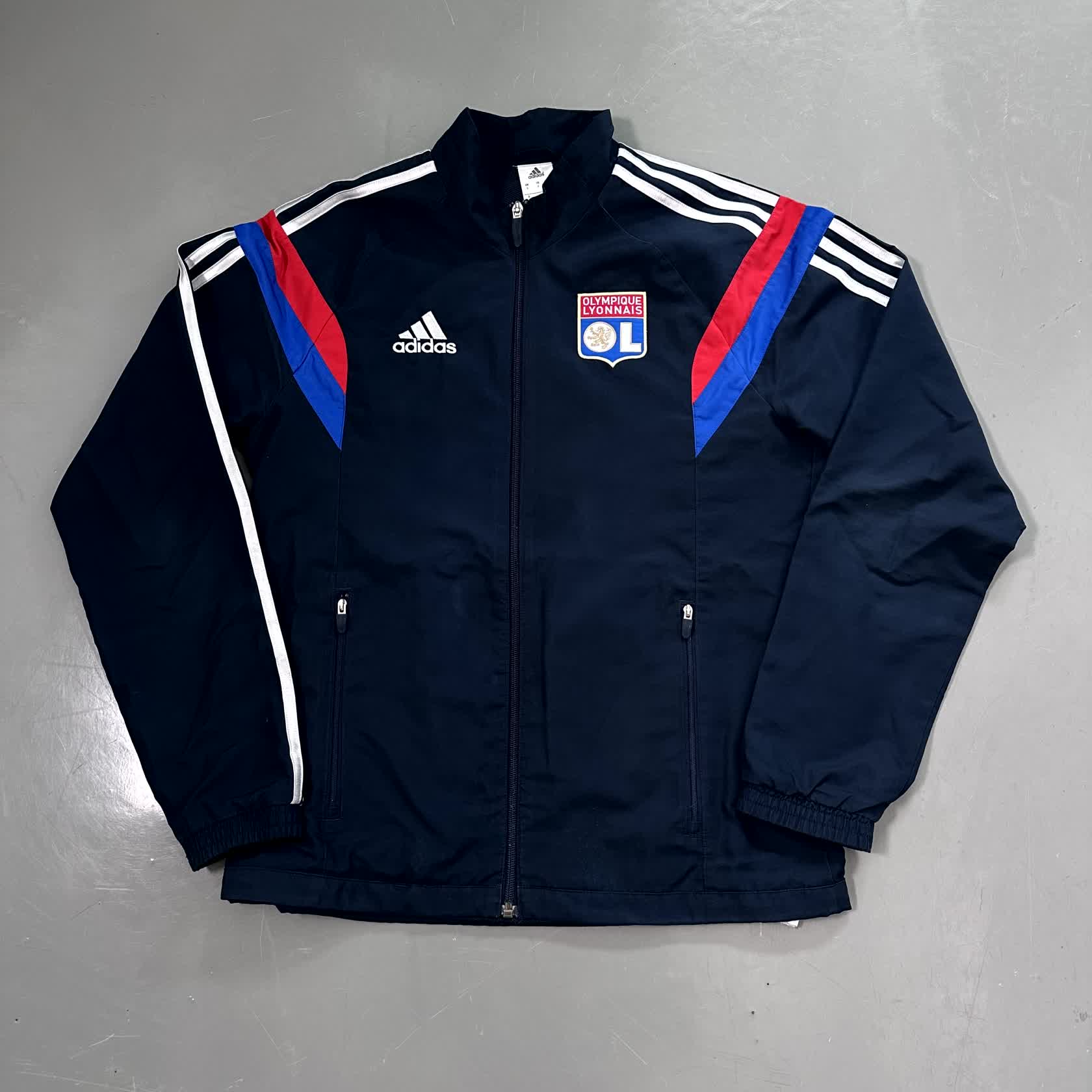 Vintage-Jacke von Adidas x Olympique Lyon
