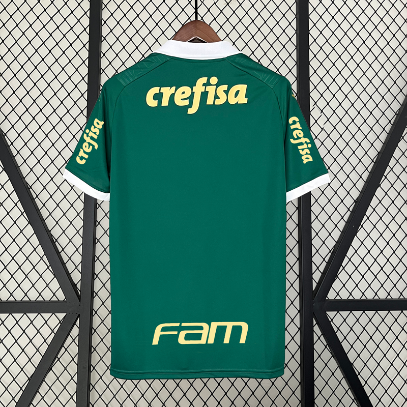 Trikot 2024∕25 Palmeiras zu Hause+Alle Sponsoren