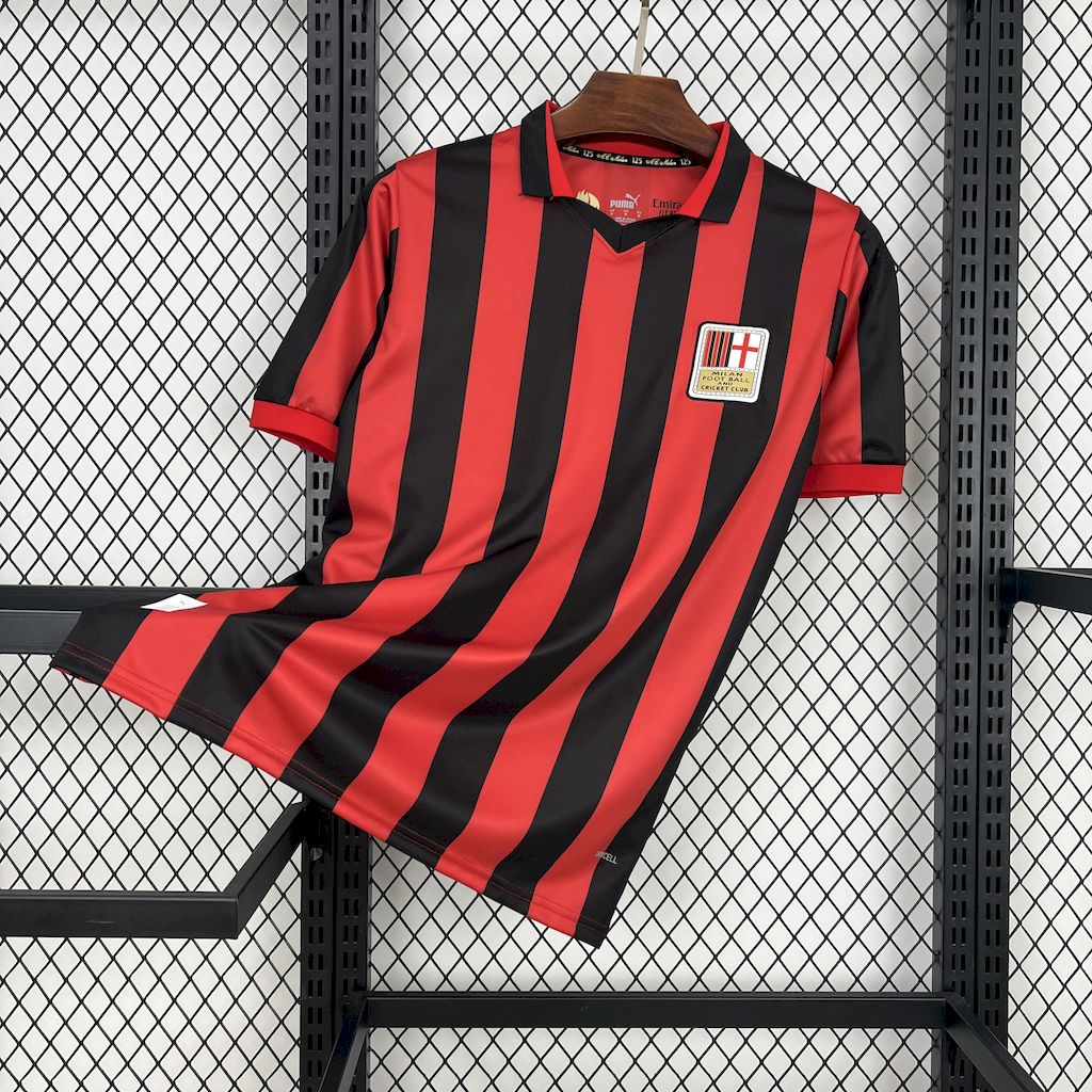 AC Mailand Trikot 24/25, 125-jähriges Jubiläum, Retro