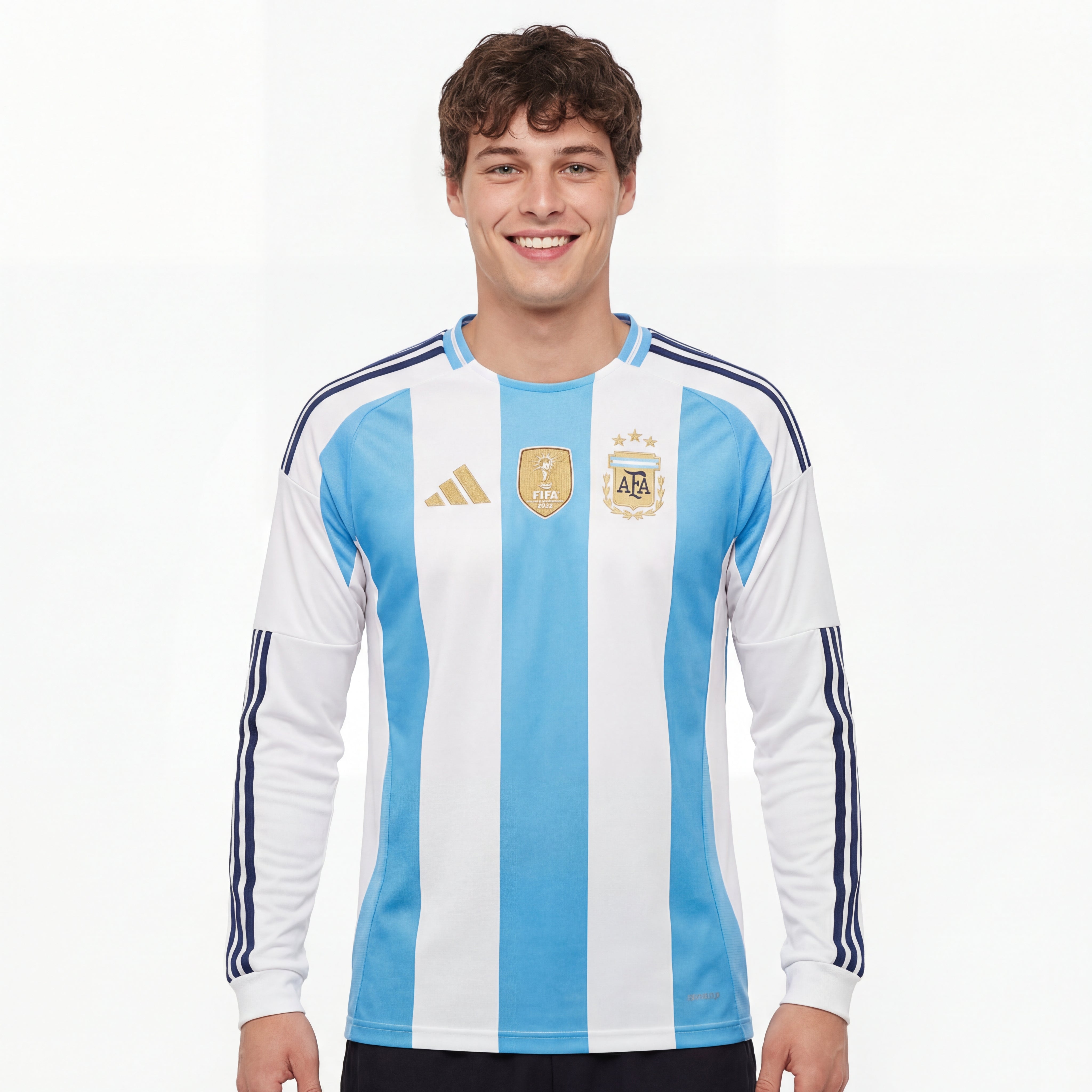 Argentinien Trikot 2026 Spieler Heim Langarm WM