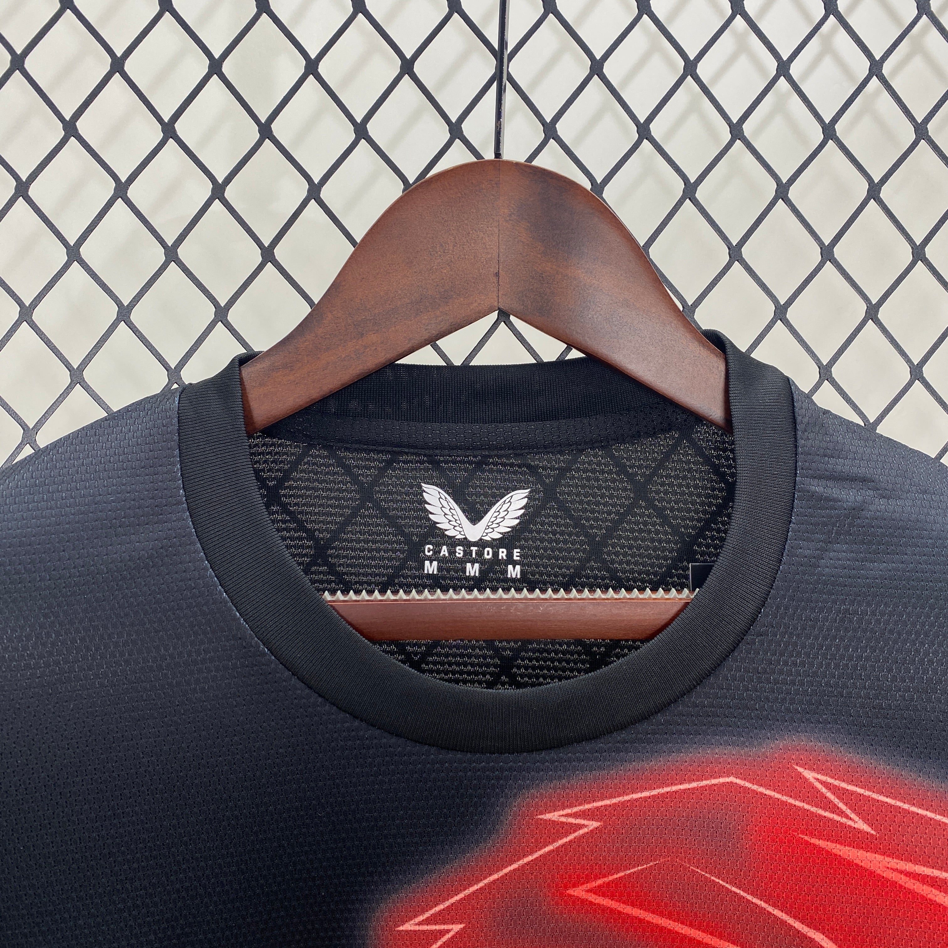 Trikot Athletic Bilbao 24/25 - Preto e Vermelho