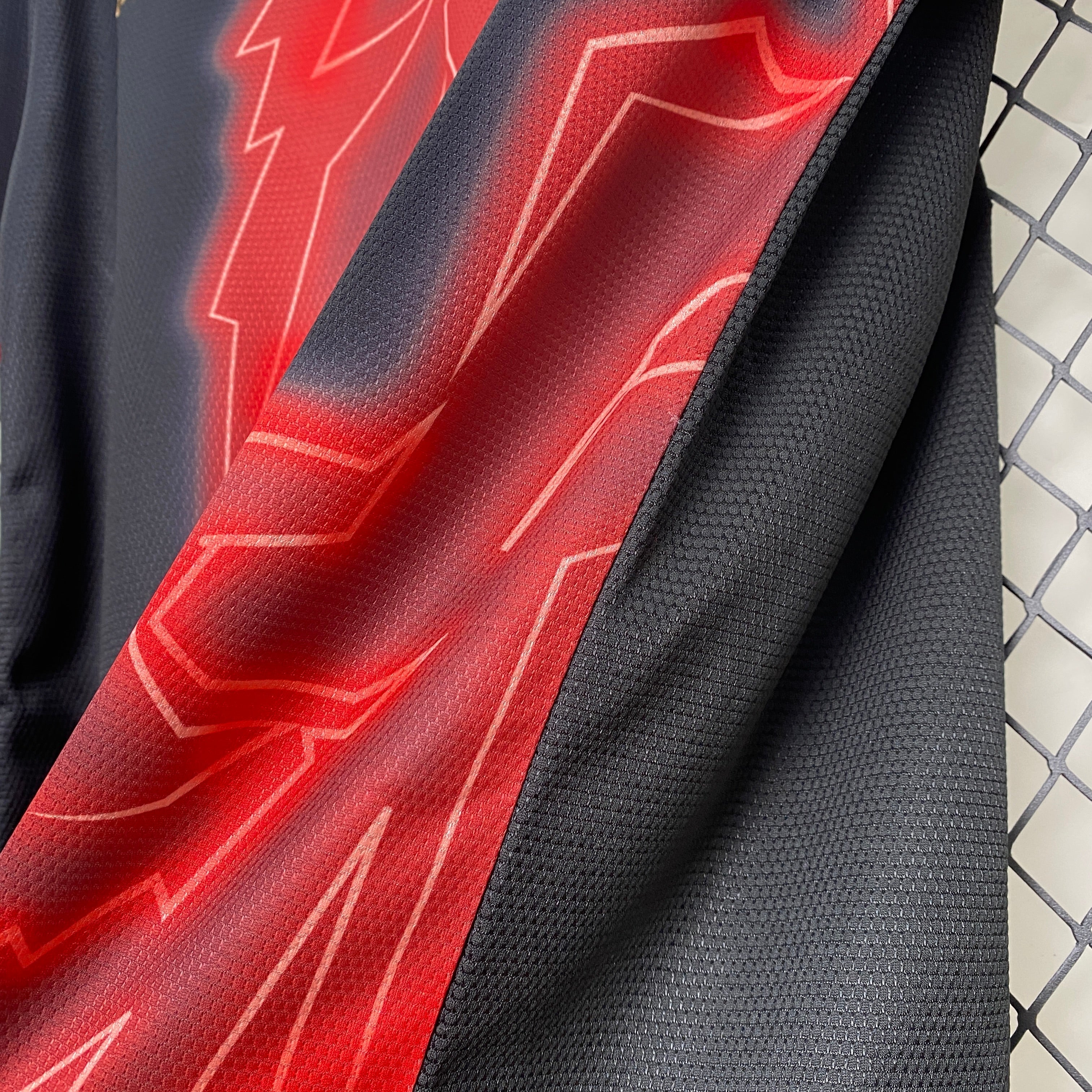 Trikot Athletic Bilbao 24/25 - Preto e Vermelho