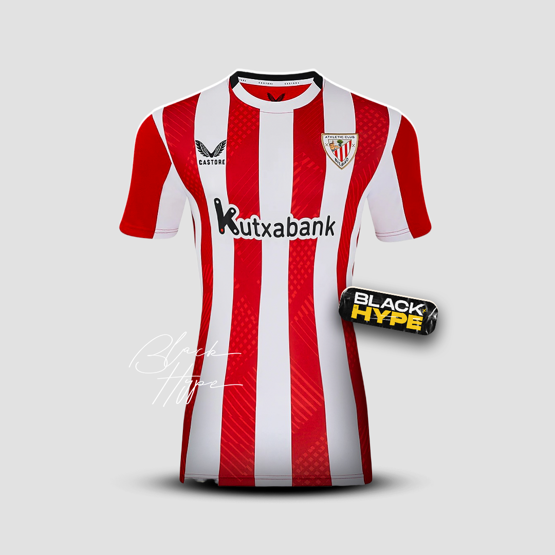 Jersey Athletic Bilbao Feminino 24/25 Heimtrikot