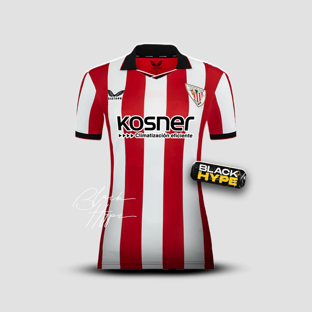 Jersey Athletic Bilbao Feminino 25/26 Heimtrikot