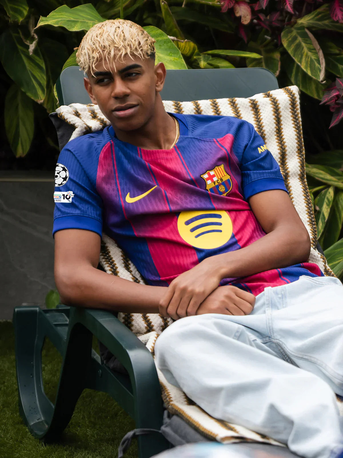 Trikot Barcelona 25/26 Heimversion für Spieler