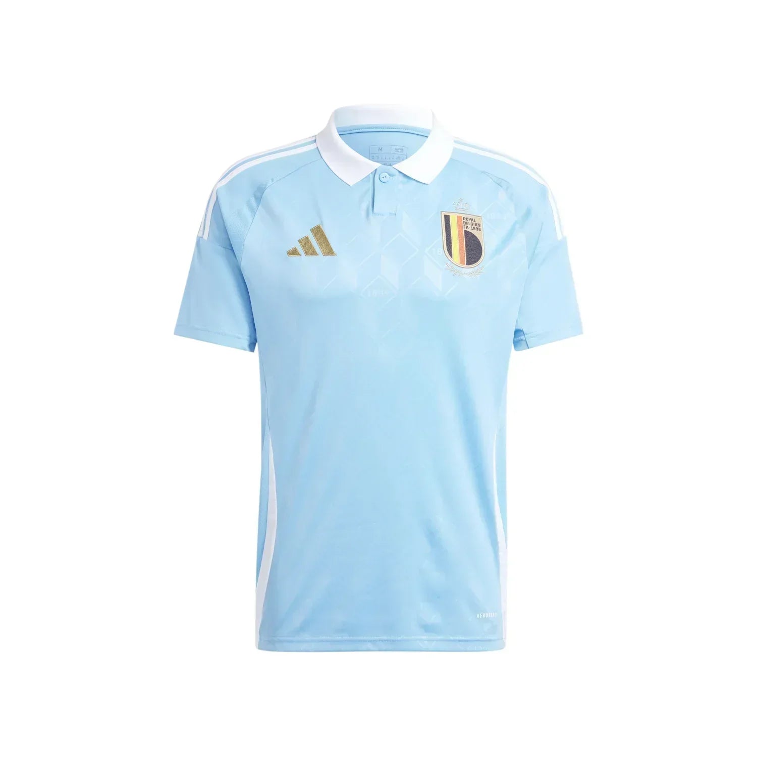 Trikot Bélgica Away 24/25 s/n° Torcedor Adidas Masculino - Azul celeste
