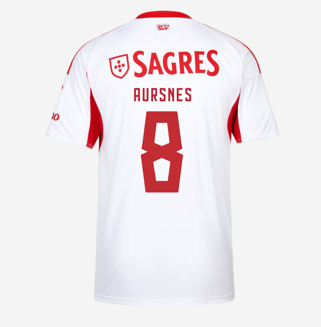 Trikot Benfica 25/26 Auswärts #8 Aursnes