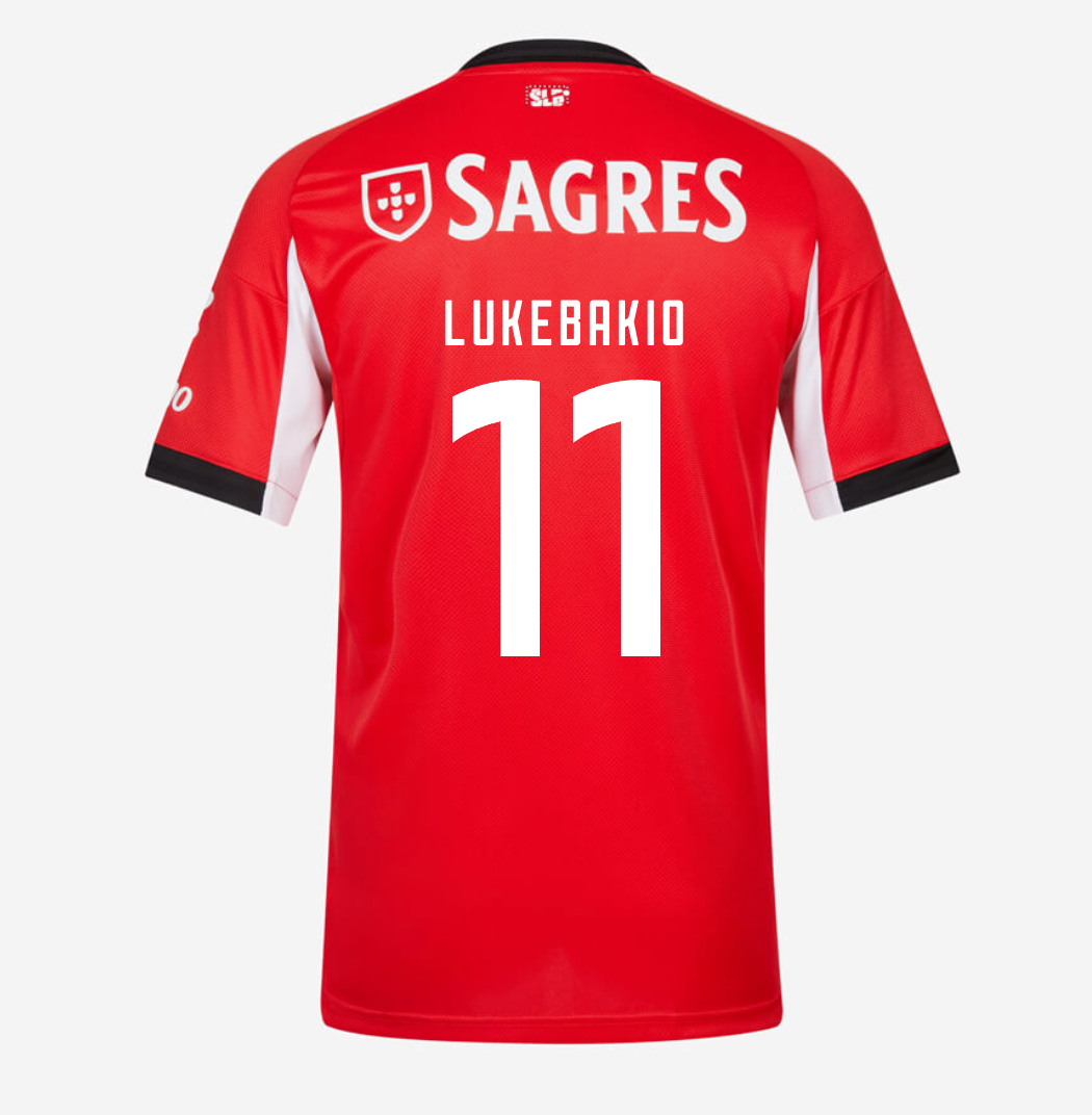 Benfica-Trikot 25/26 Heimtrikot Nr. 11 Lukebakio