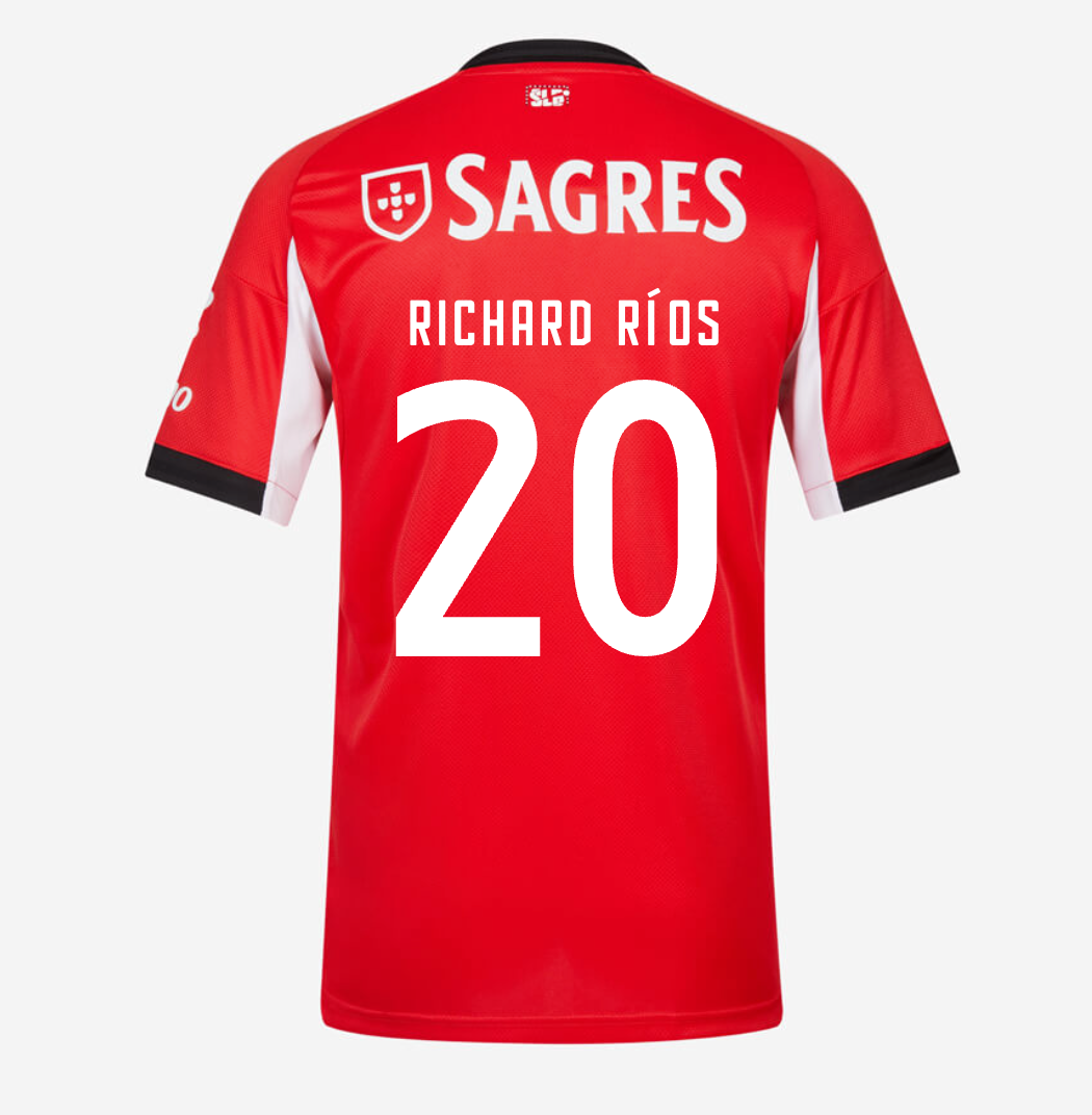 Trikot Benfica 25/26 Home #20 Richard Ríos