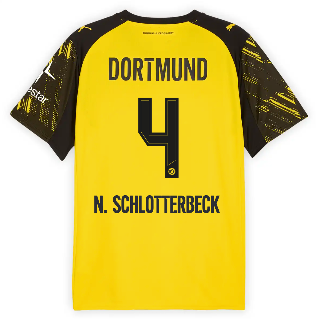 Trikot Borussia Dortmund 25/26 Home #4 N. Schlotterbeck