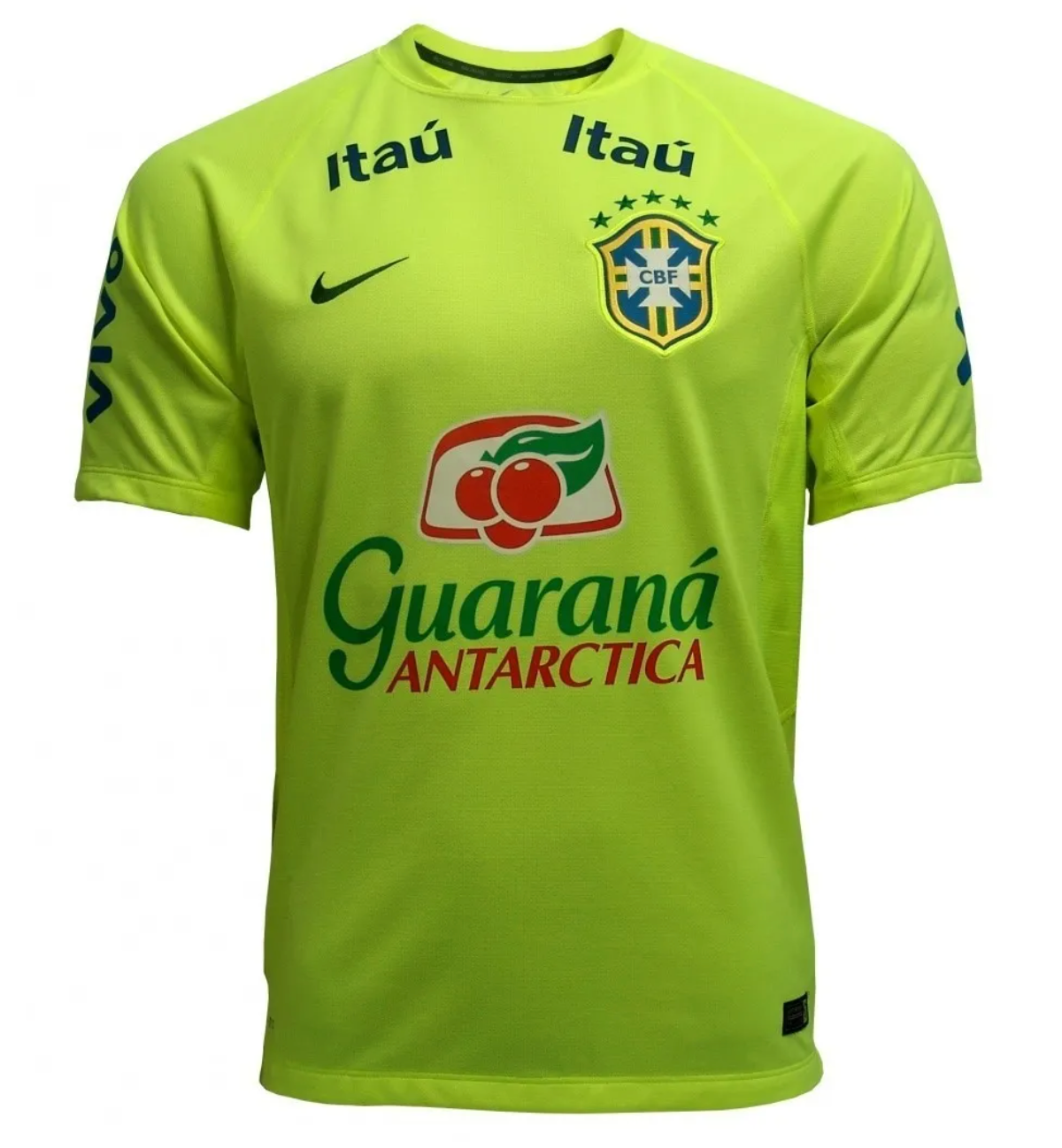 Jersey Brazil Training Nike - Grün