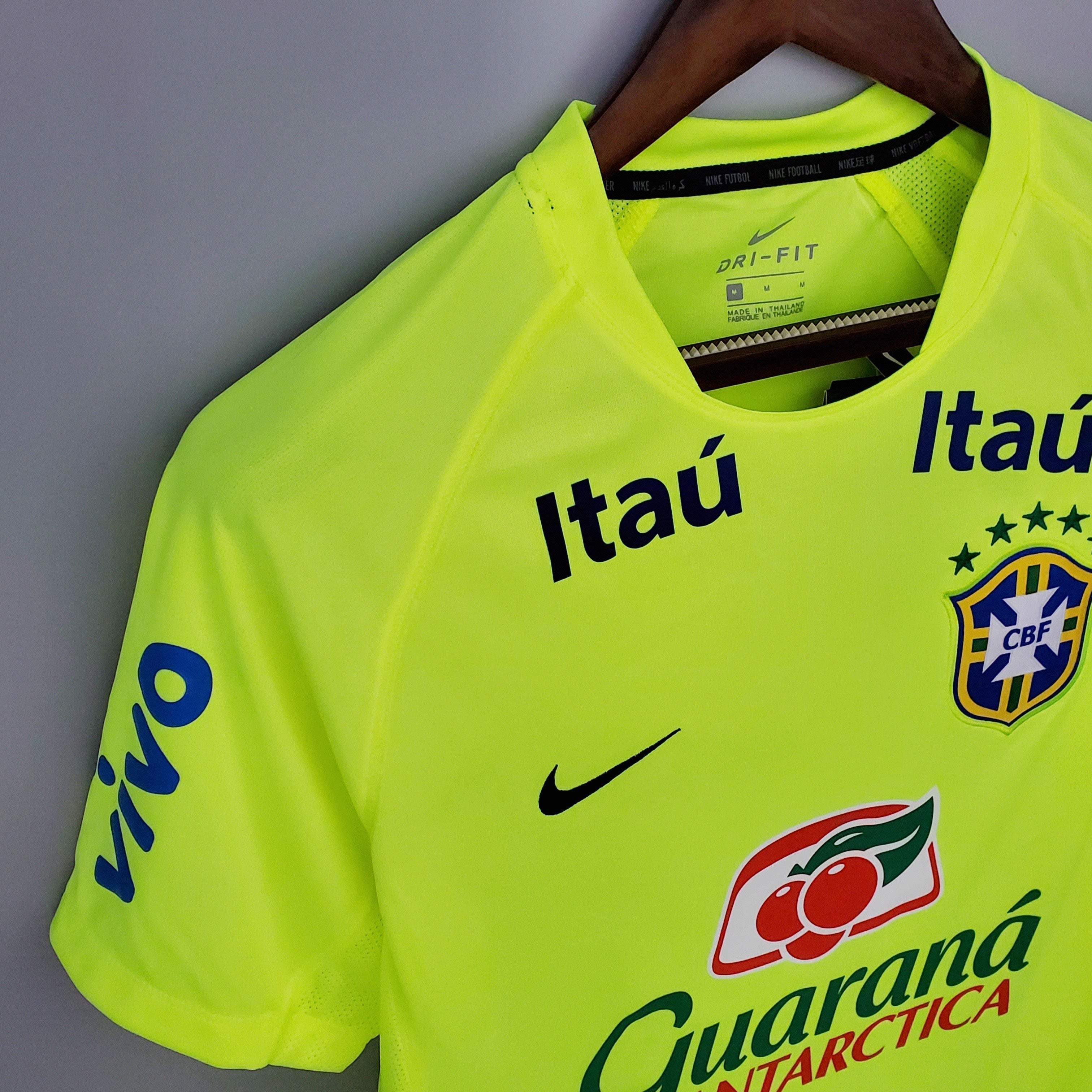 Jersey Brazil Training Nike - Grün
