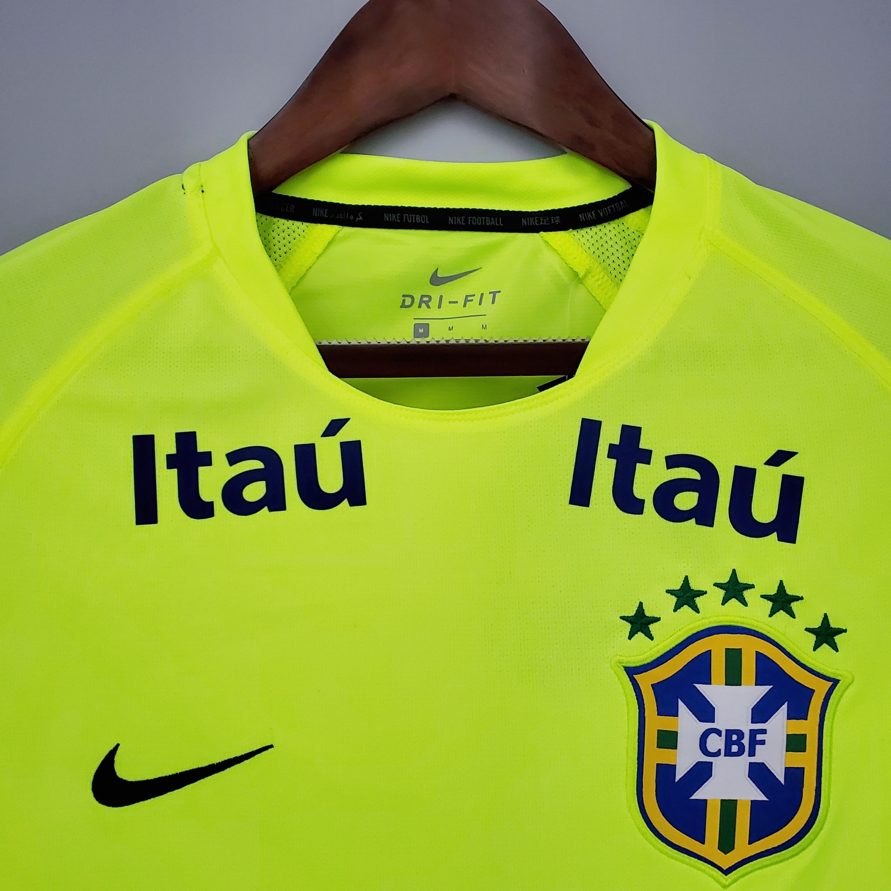 Jersey Brazil Training Nike - Grün