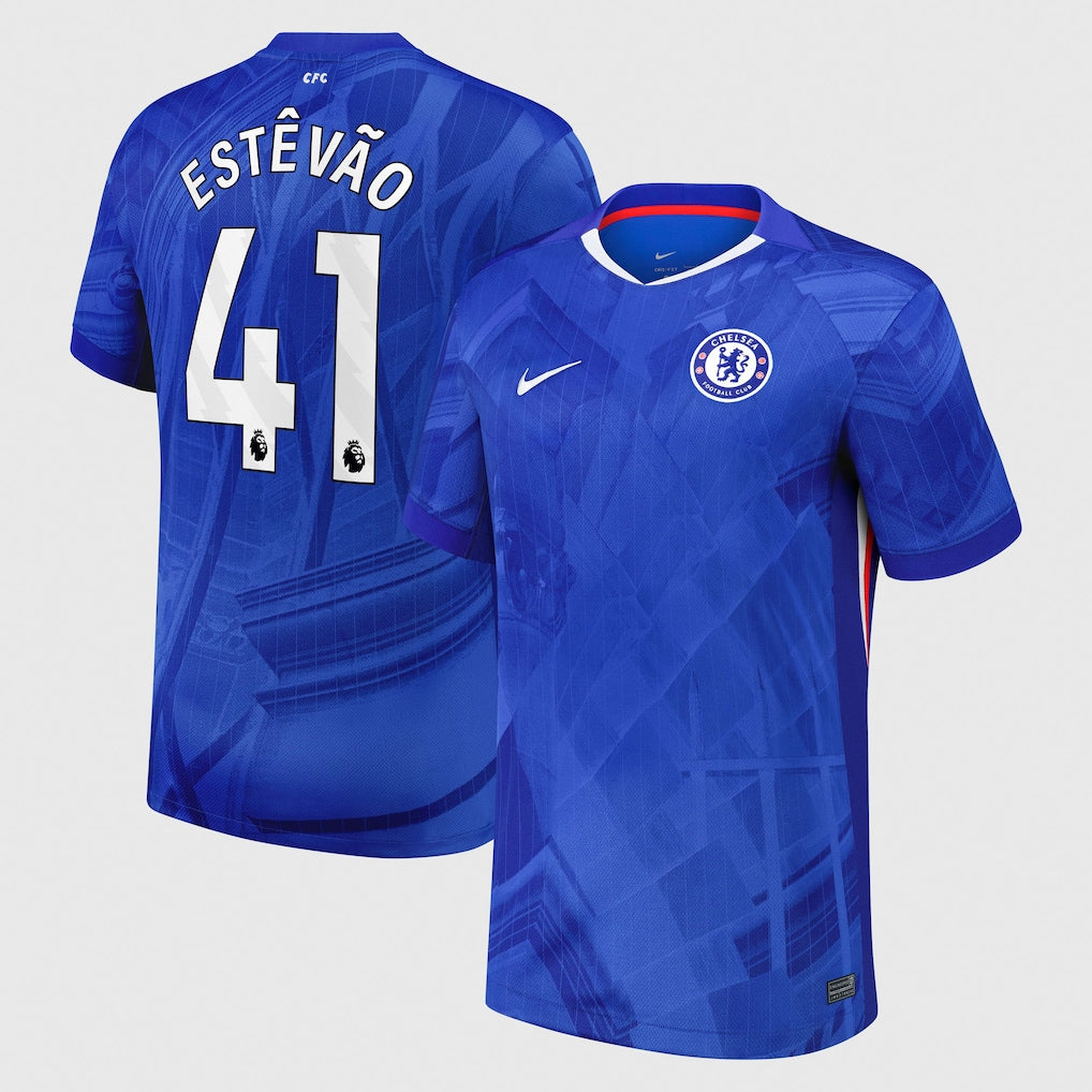 Trikot Chelsea 25/26 Home #41 Estêvão