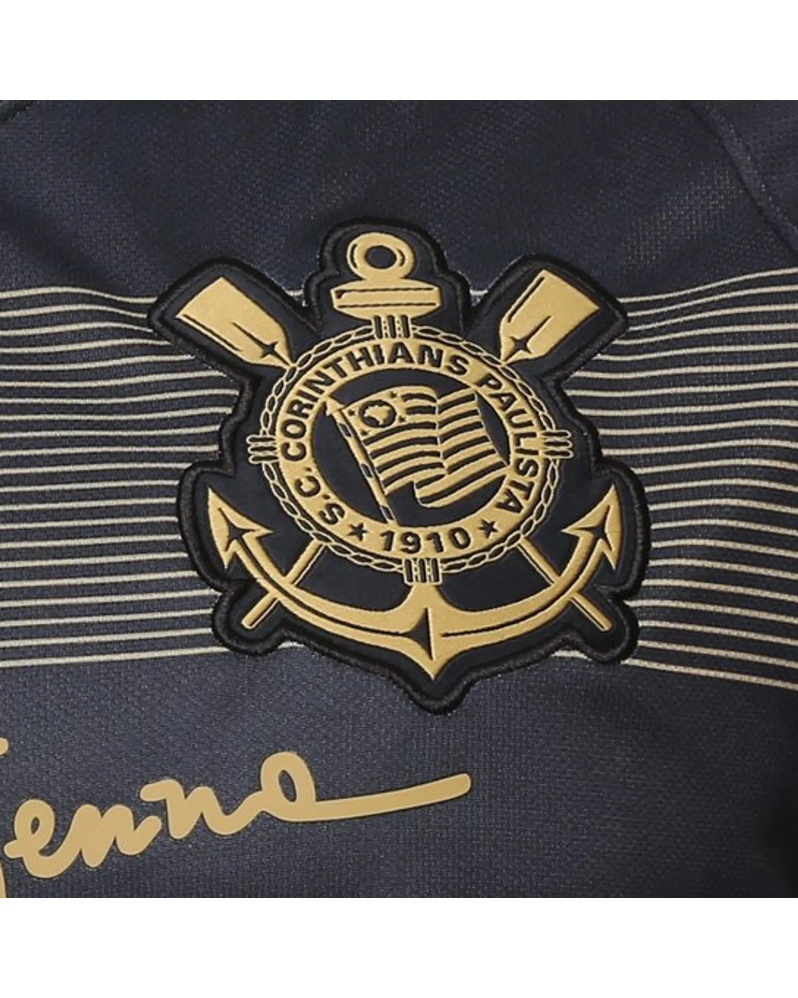 Jersey Corinthians Ayrton Senna 18/19 Retrô - Preta