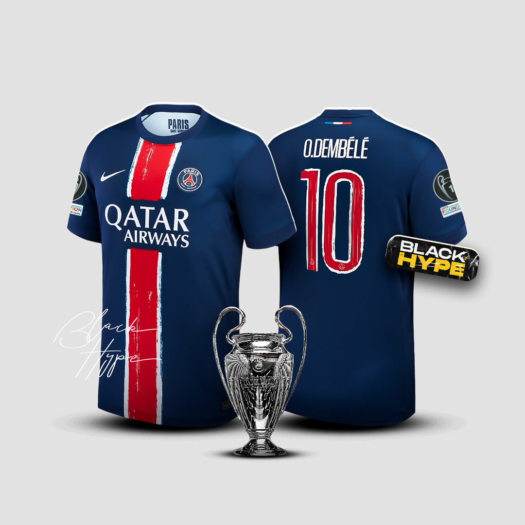 Trikot Dembélé PSG 24/25 Heim - Champions League
