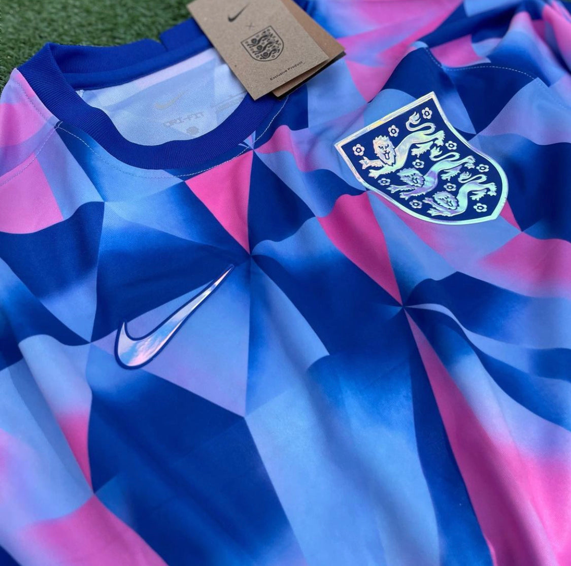Jersey England Blau
