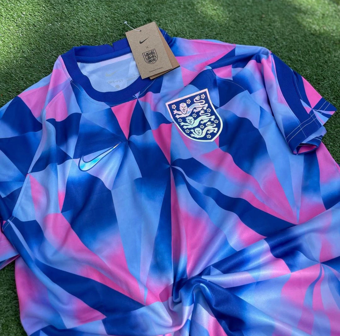 Jersey England Blau