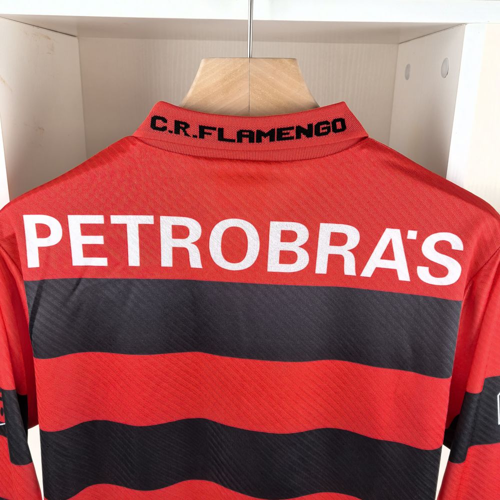 Jersey Flamengo Retrô 1994 Manga Longa