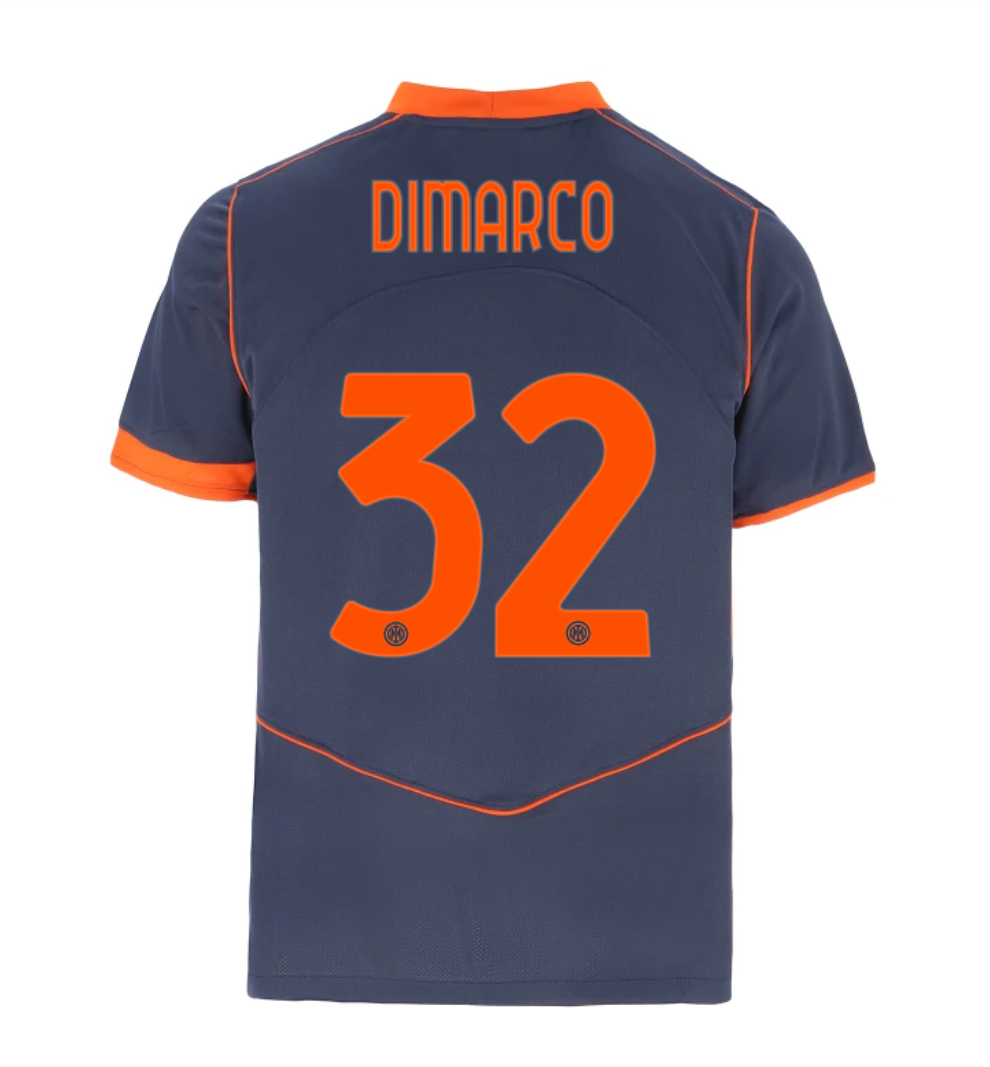 Jersey Inter 25/26 Drittes Trikot Nr. 32 DIMARCO