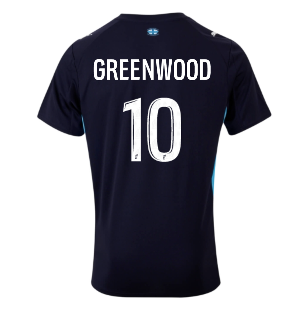 Jersey Marseille 25/26 Auswärtstrikot #10 Greenwood