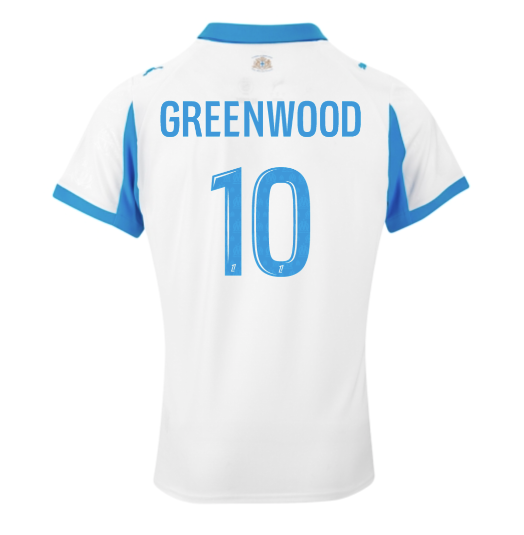 Jersey Marseille 25/26 Heimtrikot Nr. 10 Greenwood