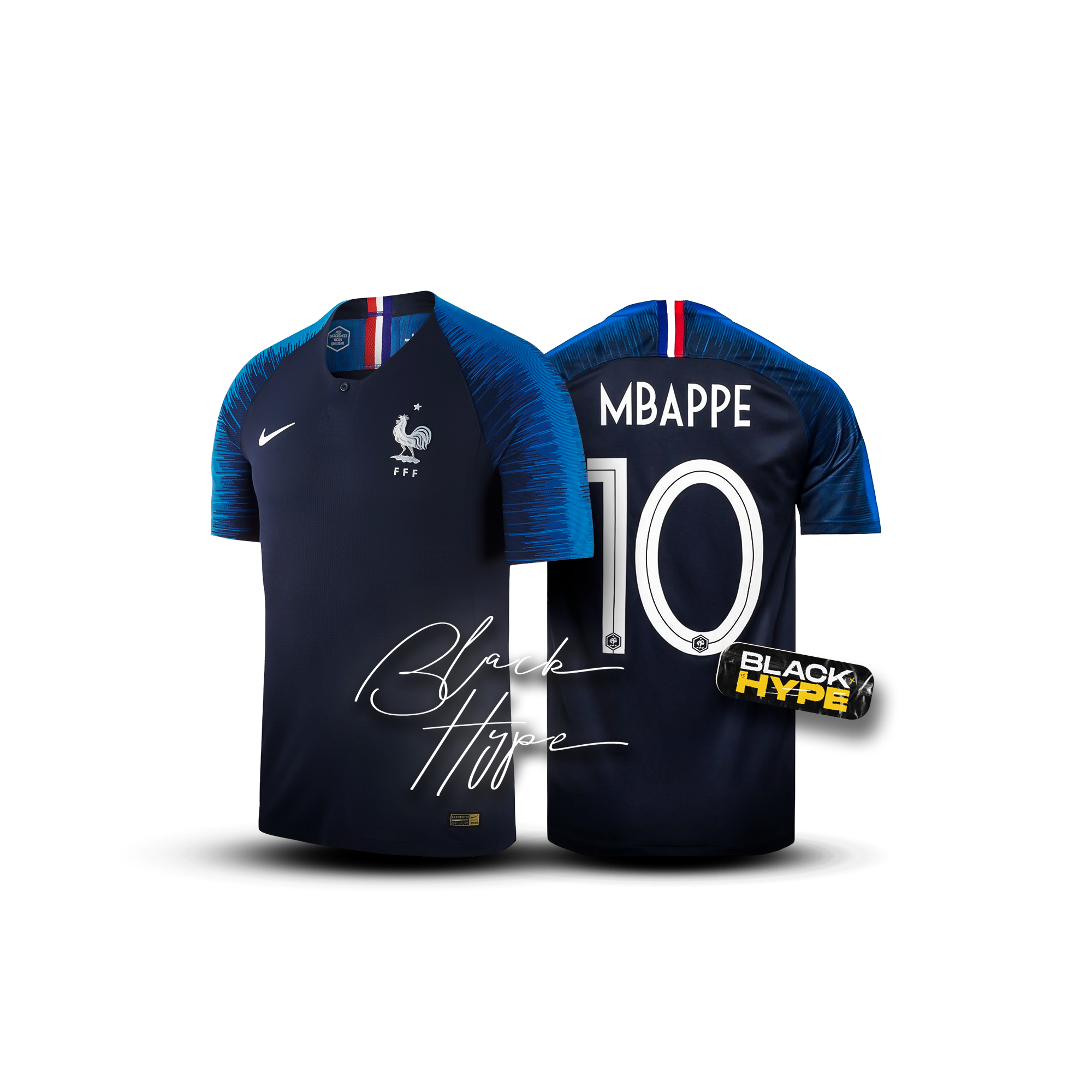 Trikot Mbappé Frankreich 2018 Legend