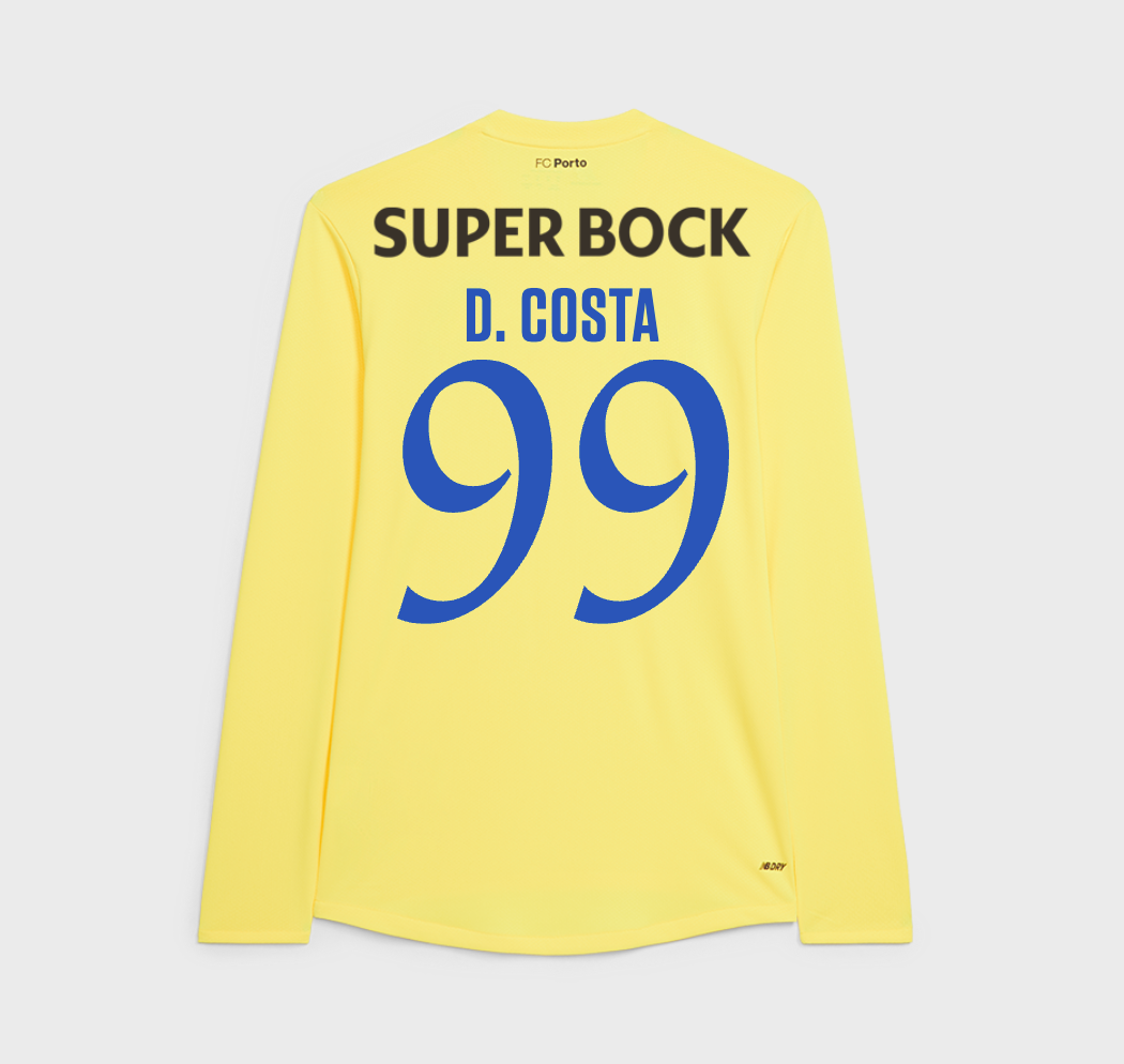 Trikot Porto 25/26 Torwart #99 D. Costa