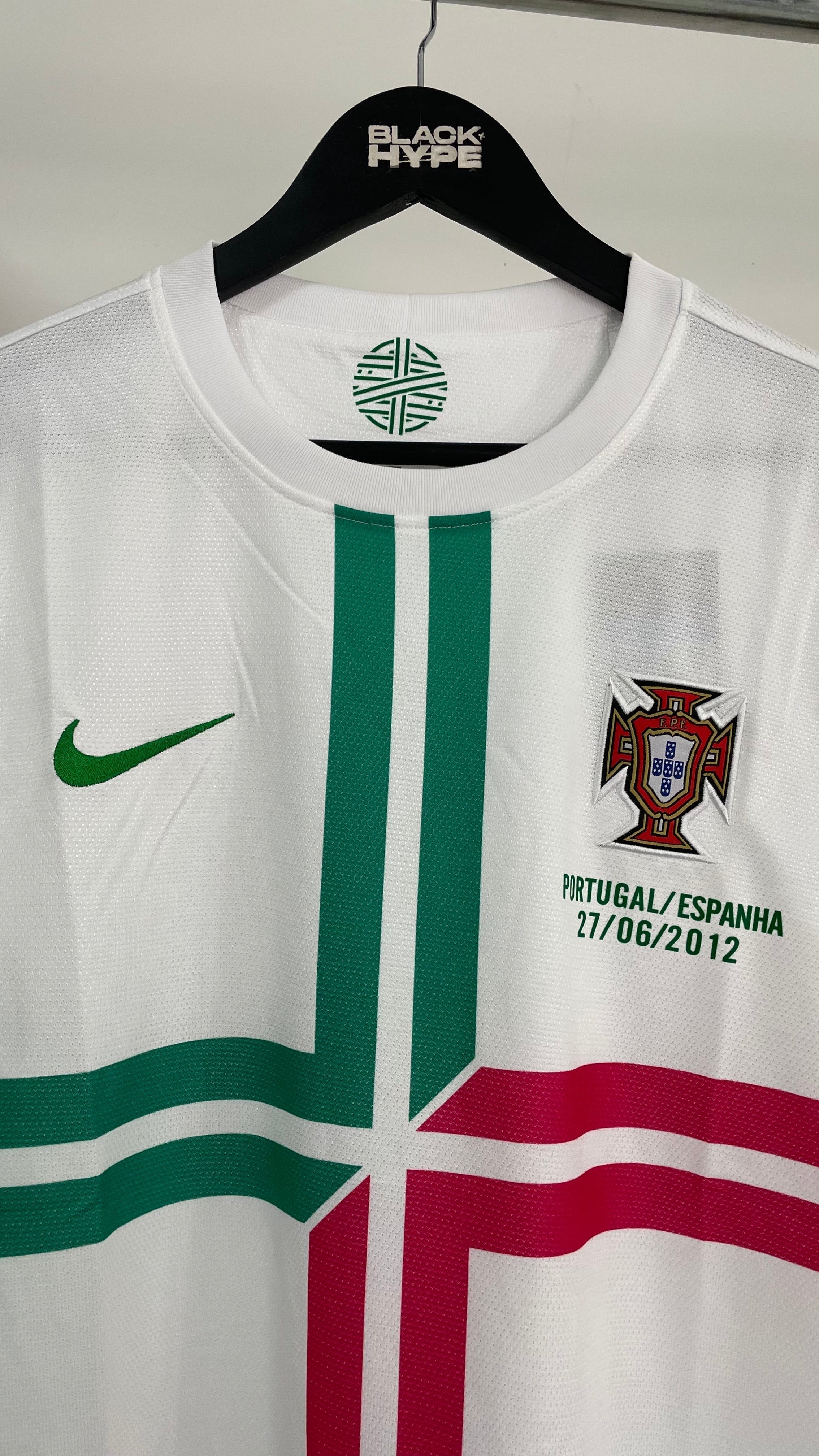 Jersey Portugal Retro 2012 Weiß - Nike