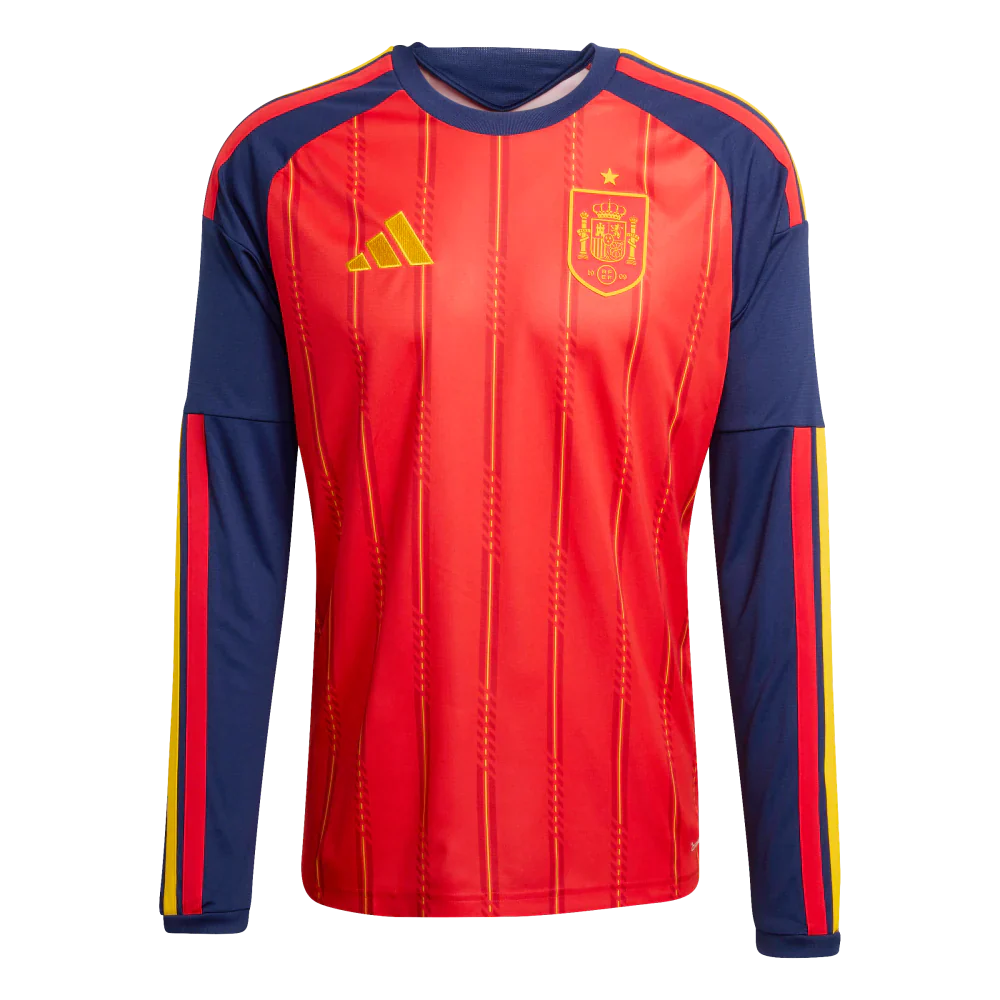 Trikot Spanien 2026 Home Longsleeve WorldCup
