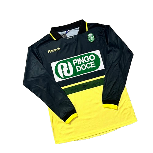 Jersey Sporting 99/00 Langarm - Auswärts Retro