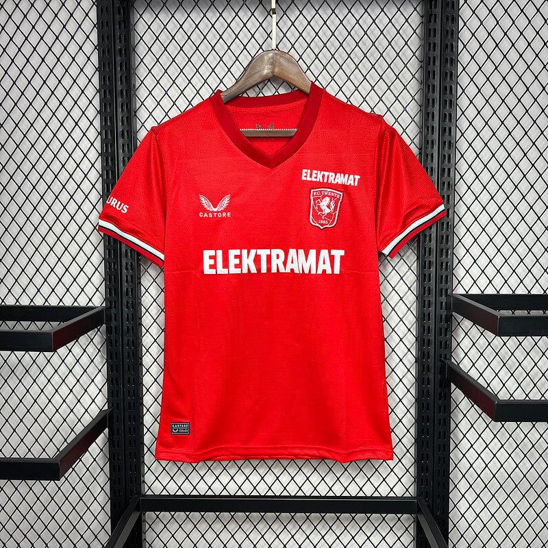 Trikot Twente 24/25 – Heim – Vermelha