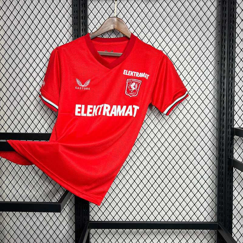 Trikot Twente 24/25 – Heim – Vermelha