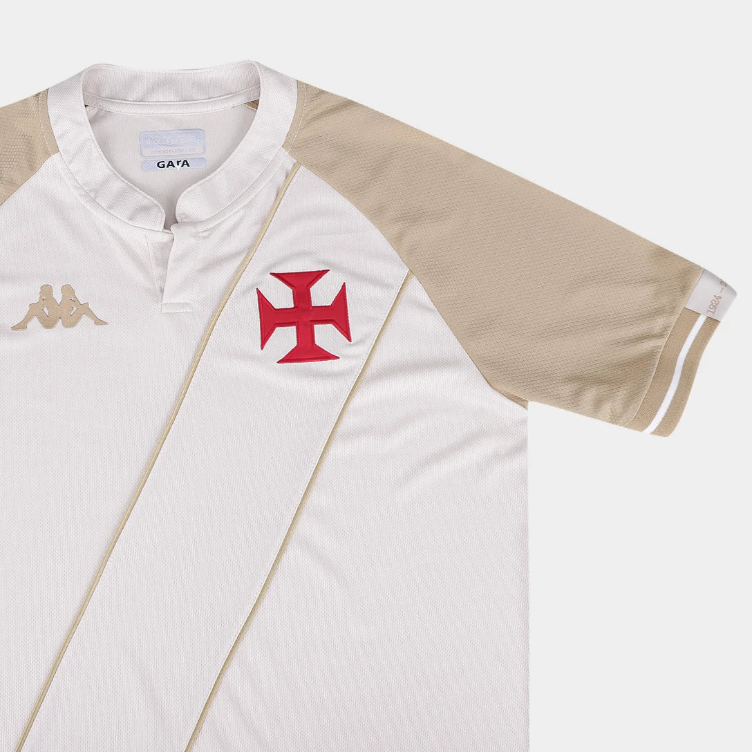 Jersey Vasco III 24/25 s/n° Kombat Jogador Kappa Masculina - Bege