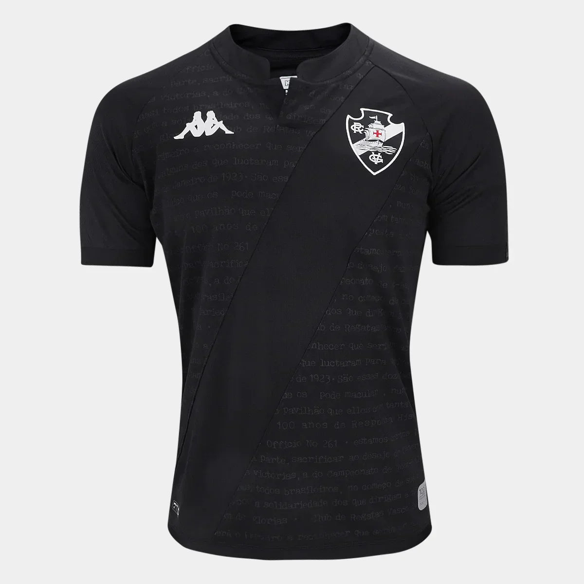Jersey Vasco III 24/25 s/n° Kombat Jogador Kappa Masculina - Preto