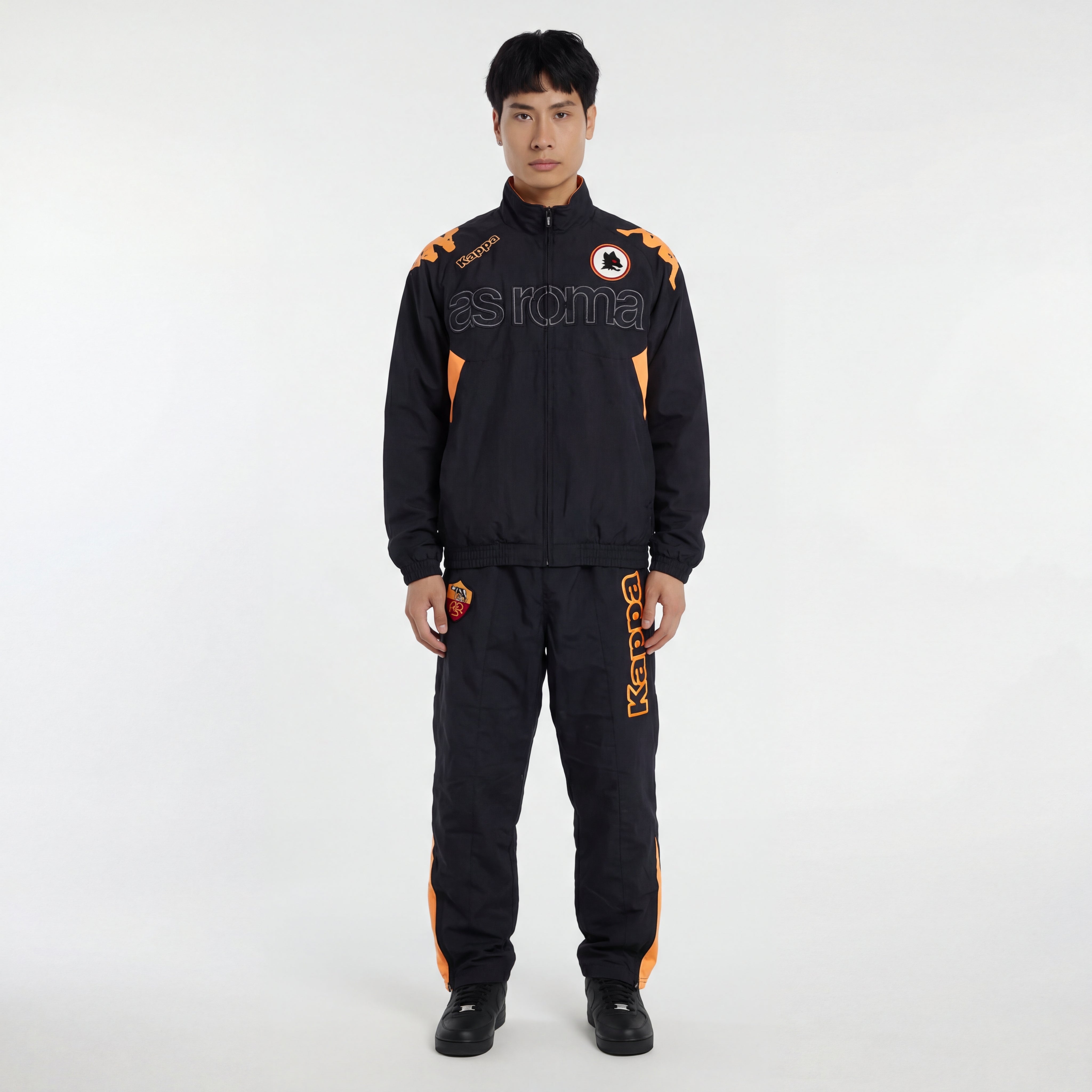Kappa x AS Roma Vintage-Jacke 2003/04