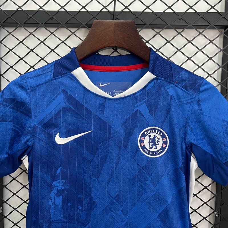 Chelsea Kinder-Heimtrikot 25/26 - Blau