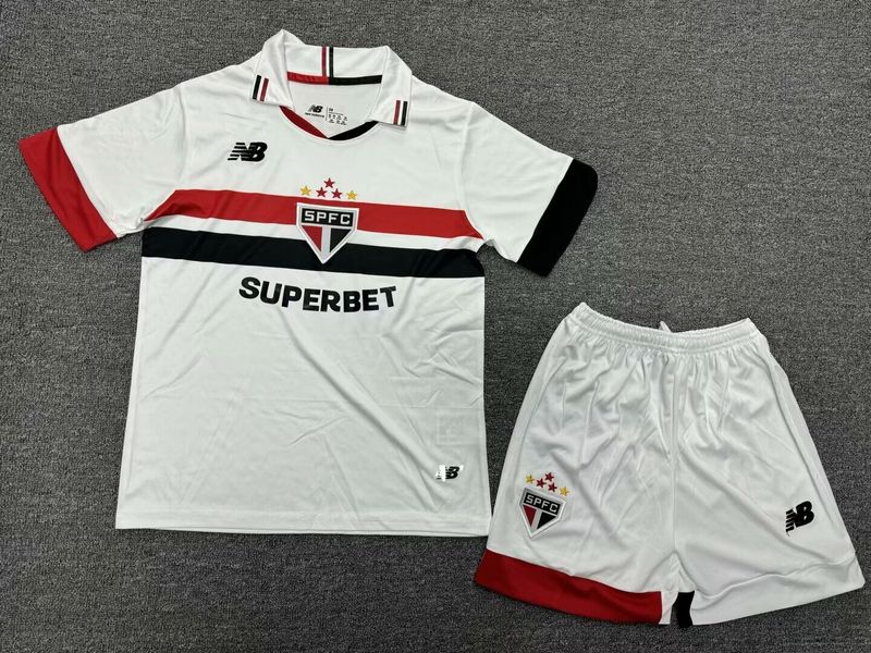 Kinder São Paulo 24/25 New Balance - Branco
