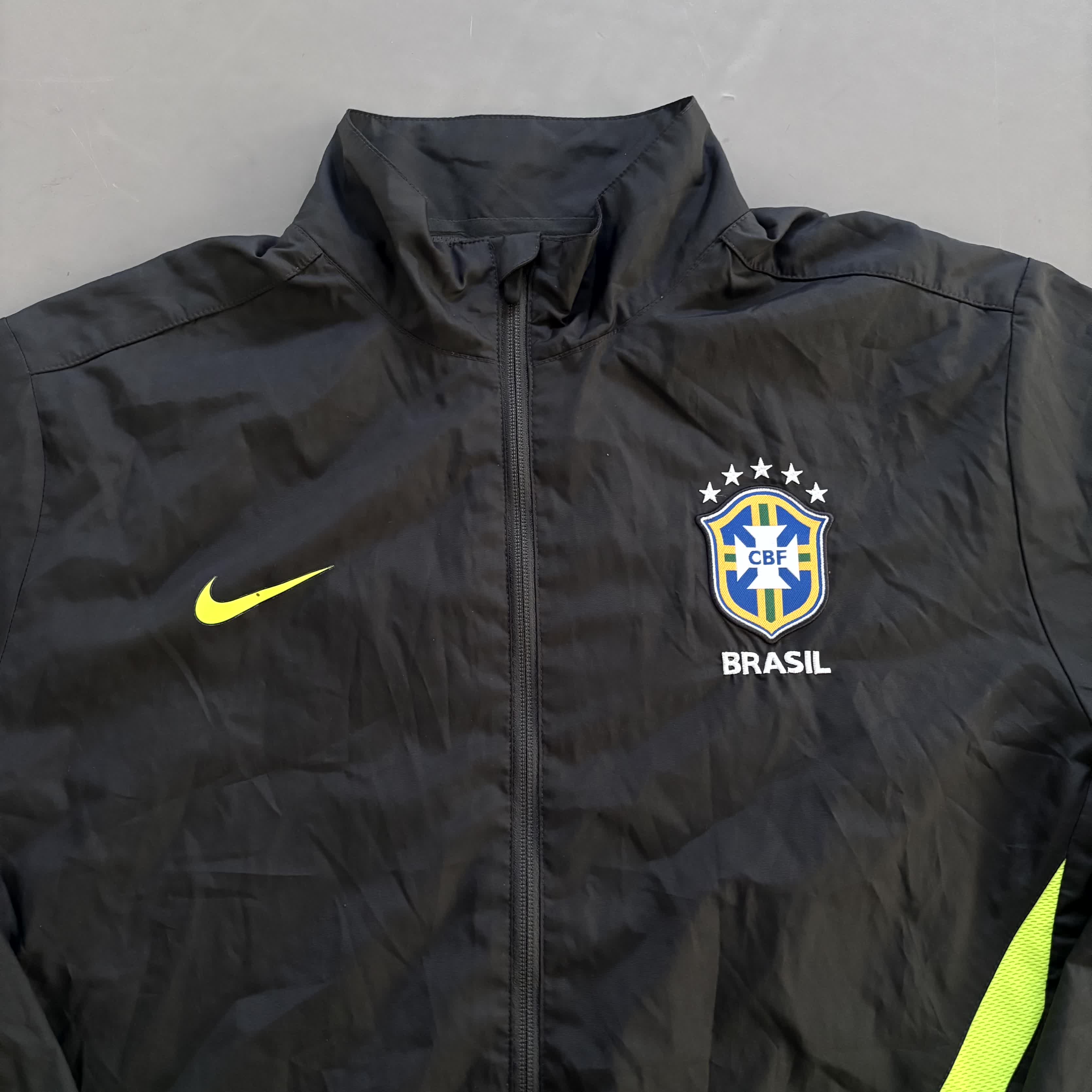 Nike x Brasilien Vintage-Jacke 2014