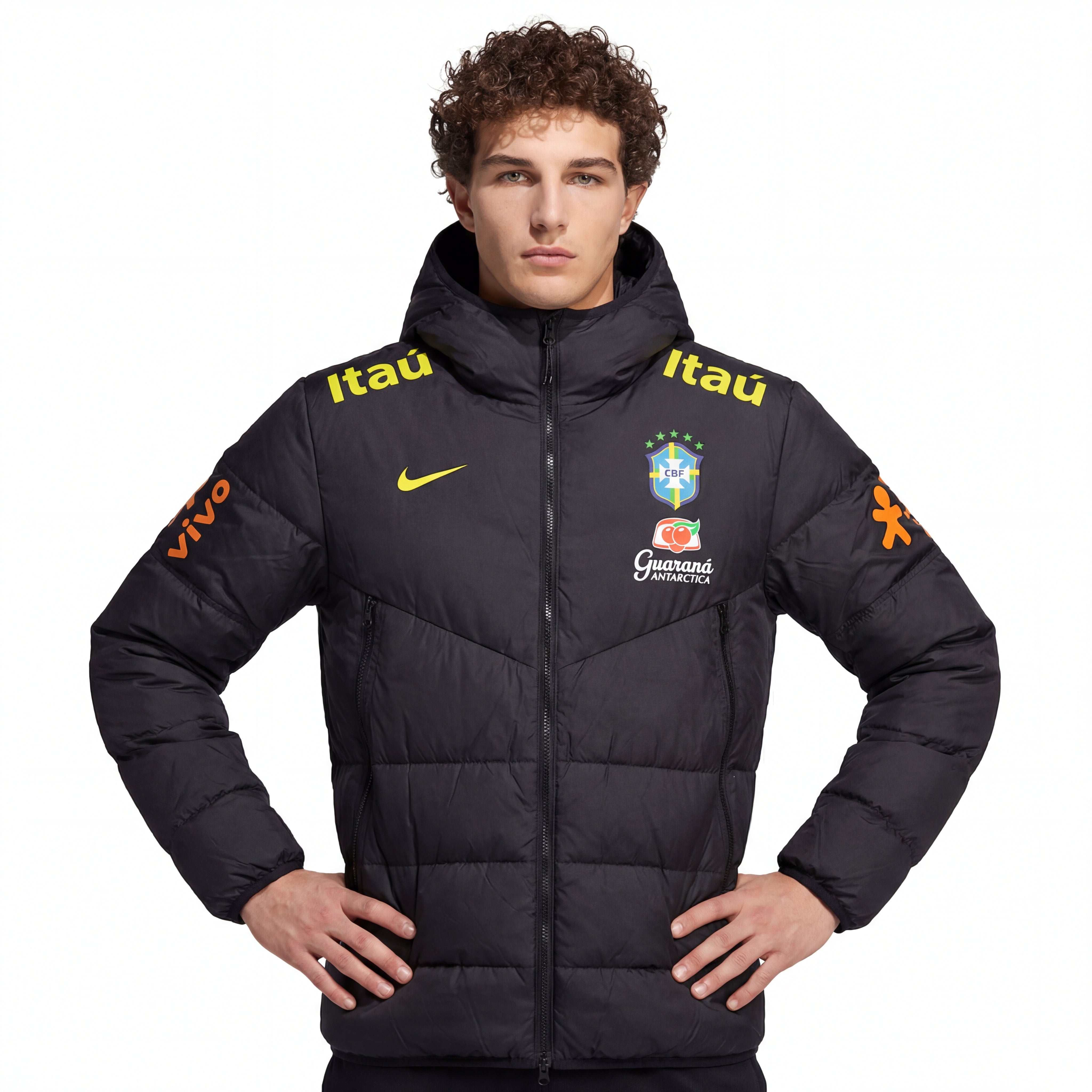 Steppjacke Brasilien - Schwarz